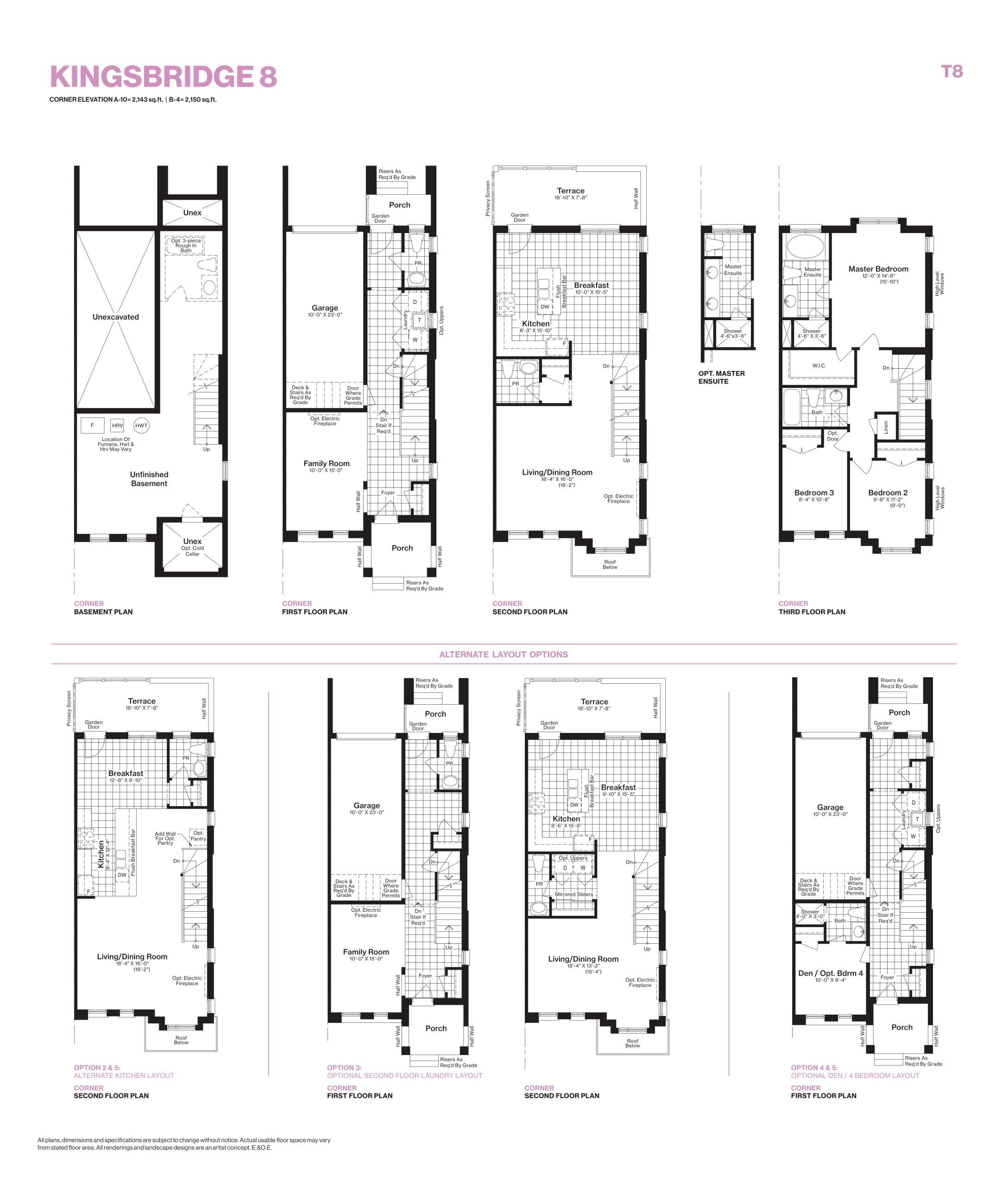 Kingsbridge 8 floor plan