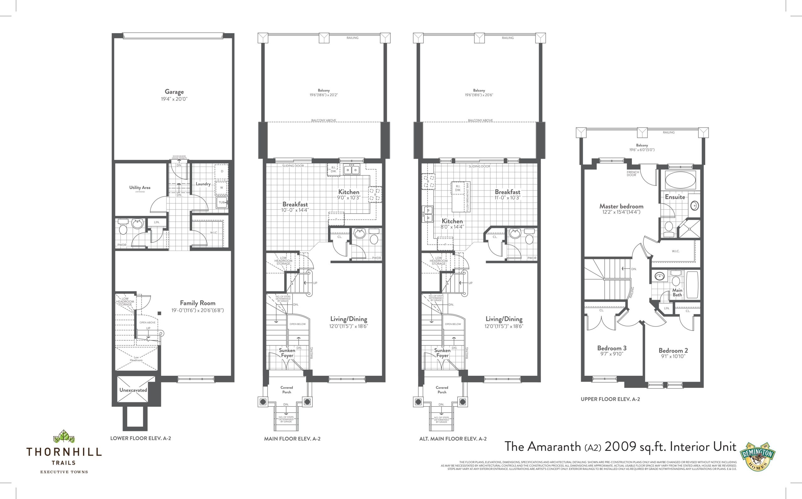 The Amaranth - A2 floor plan
