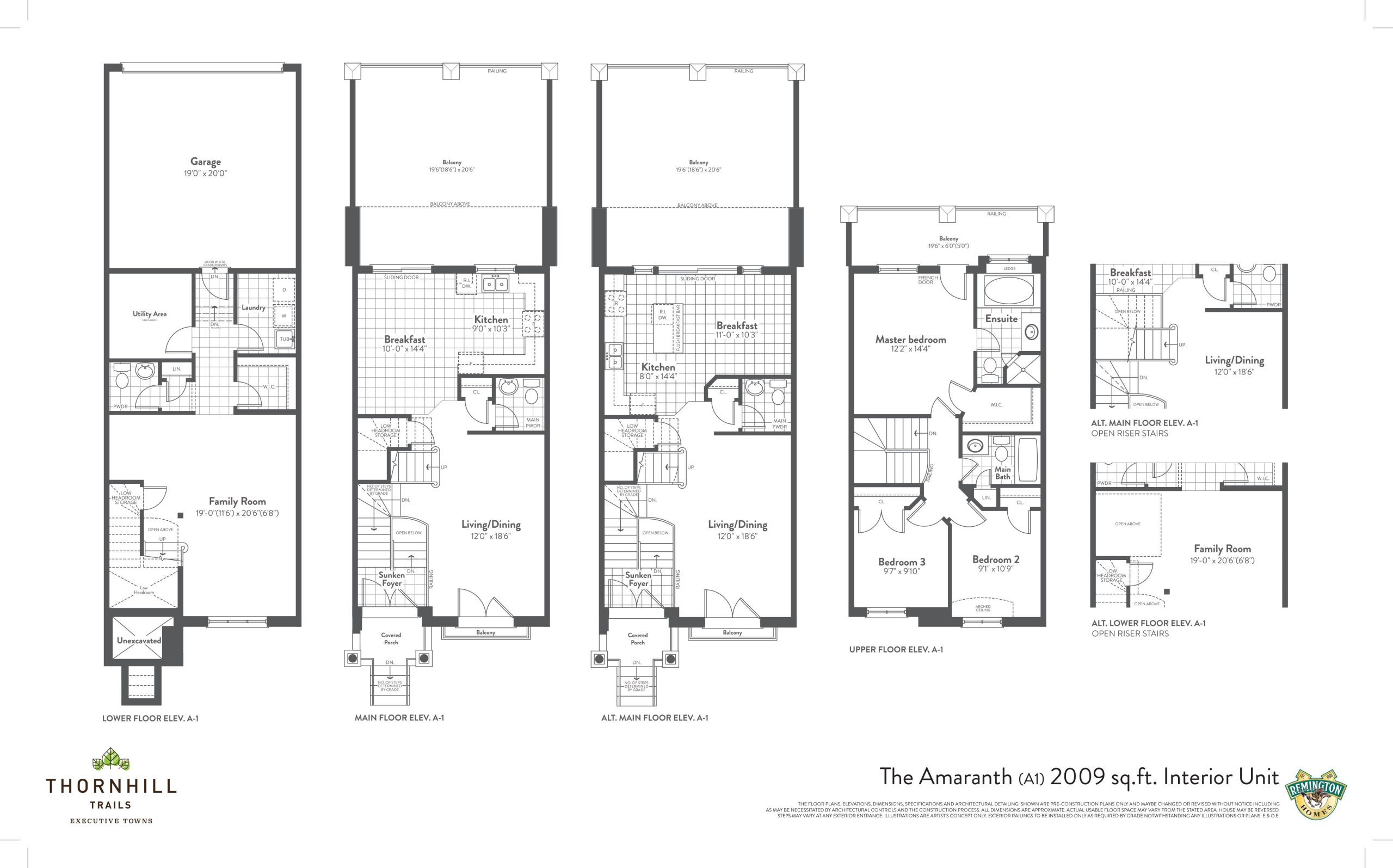 The Amaranth - A1 floor plan