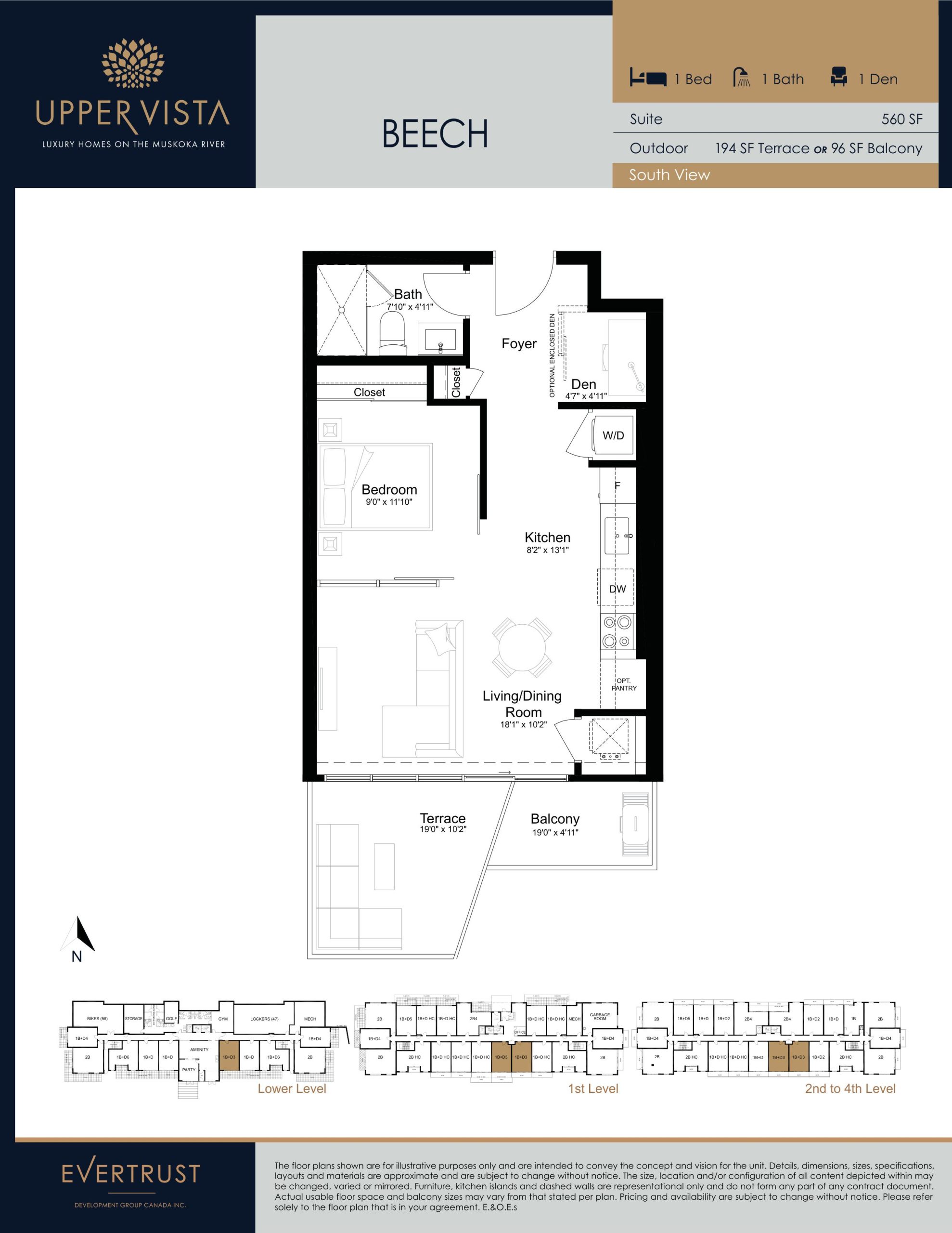 Beech floor plan