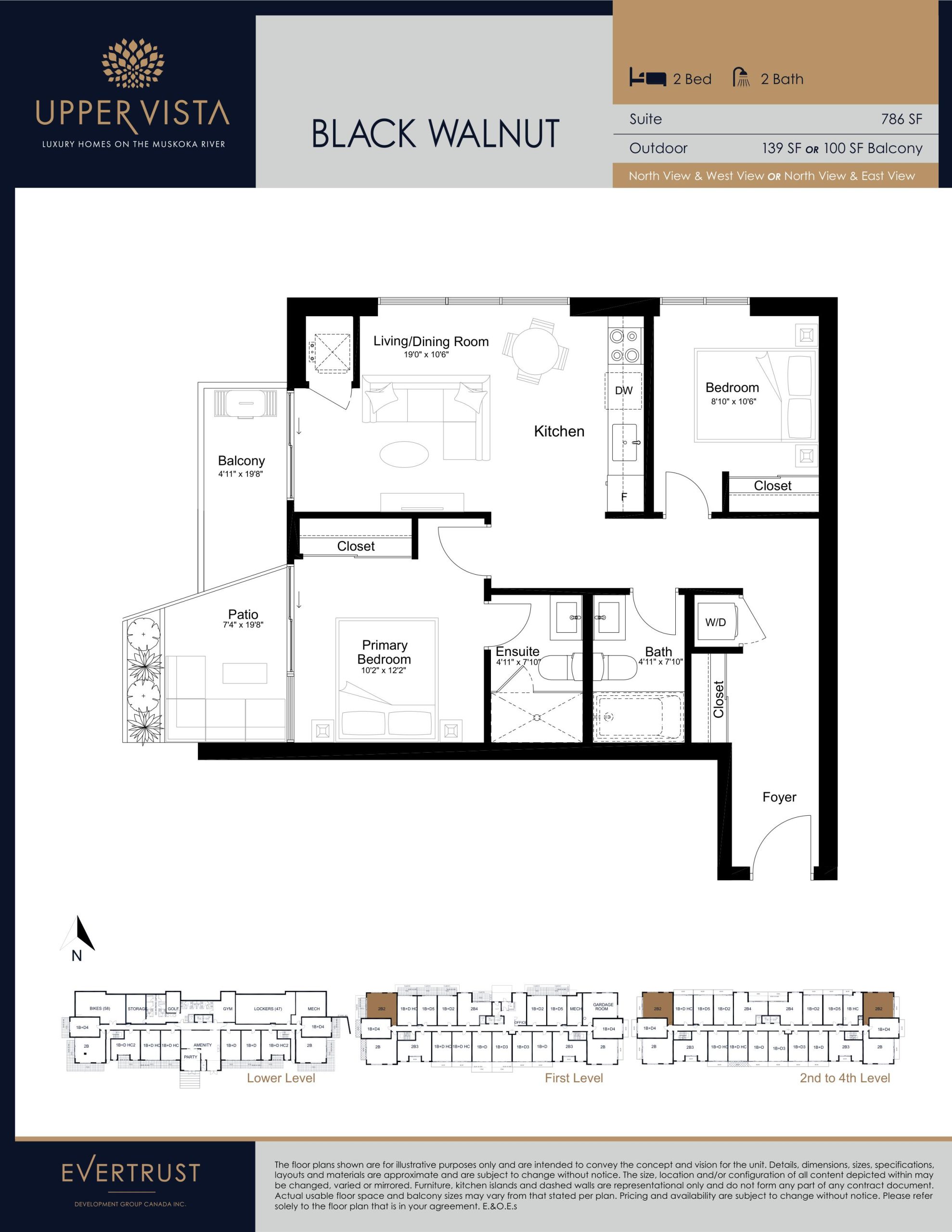 Black Walnut floor plan