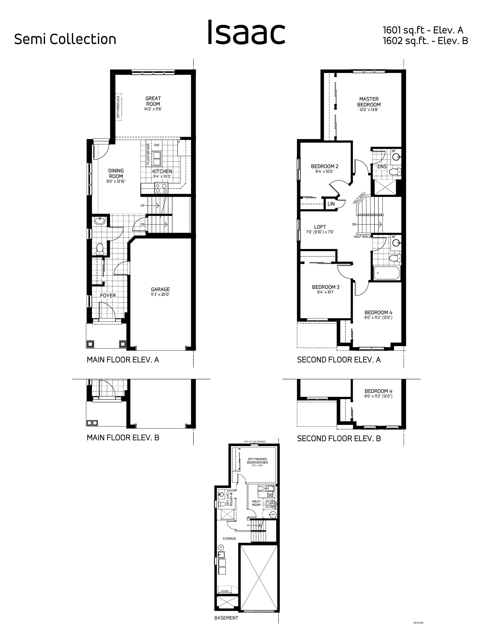 Isaac floor plan
