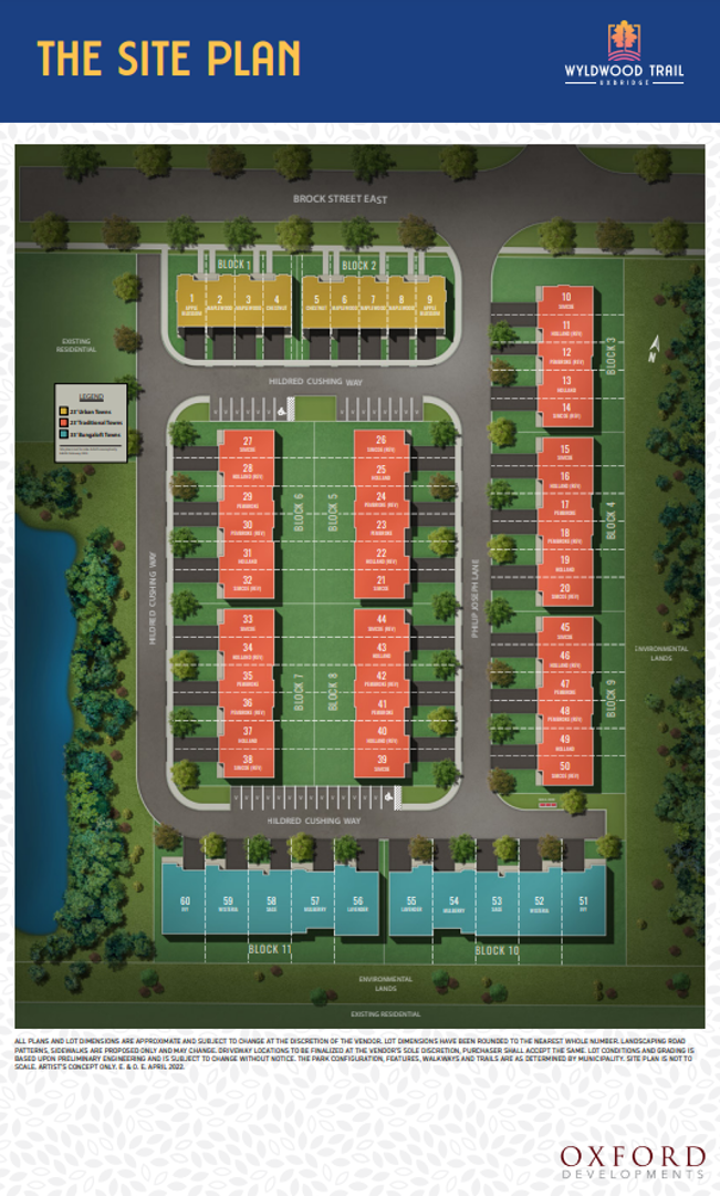 Wyldwood Trail in Uxbridge — rendering 3