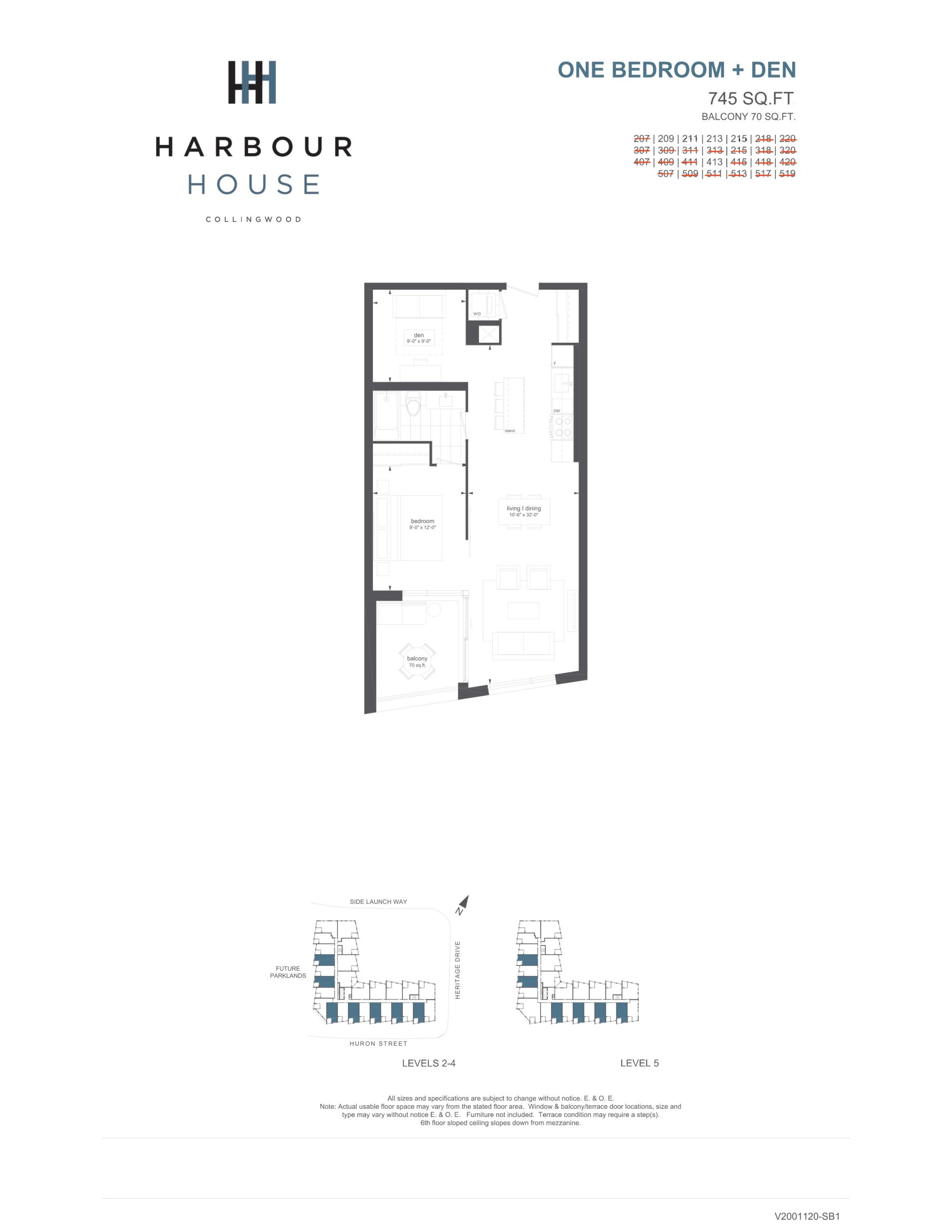 209 | 211 | 213 | 215 | 413 floor plan