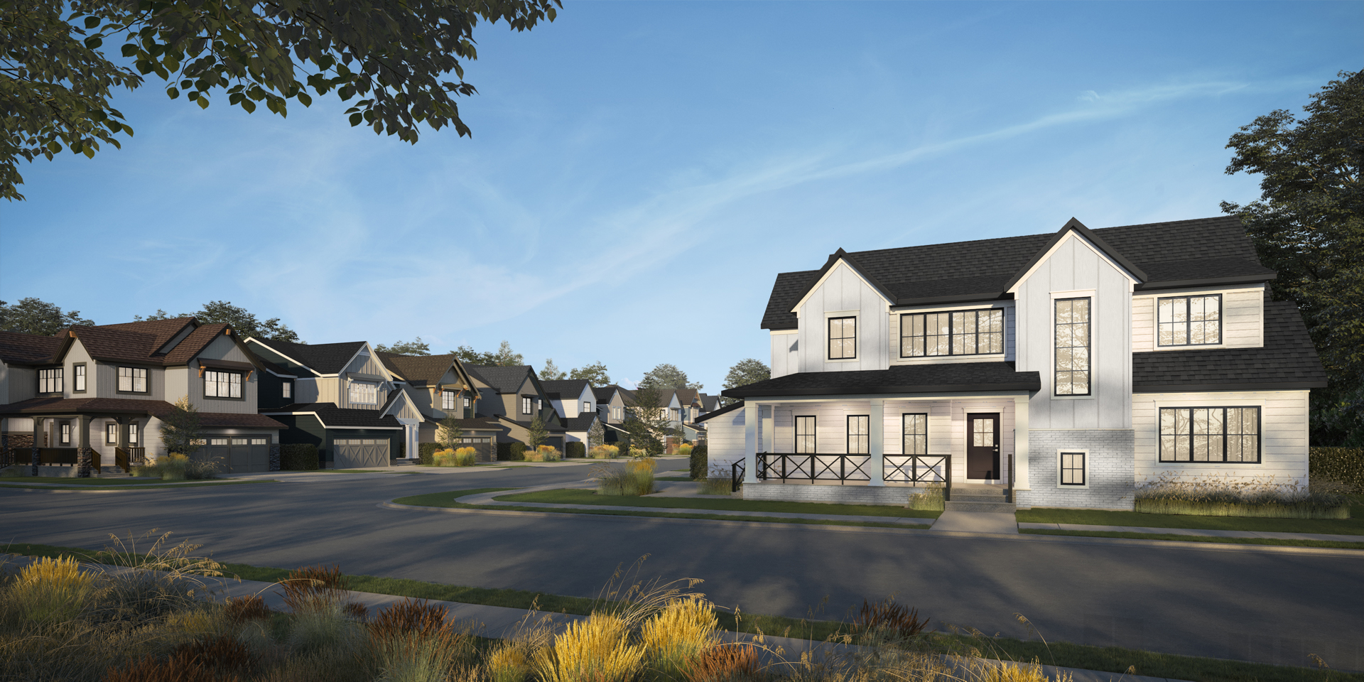 Wildflower Homes in Airdrie — rendering 3