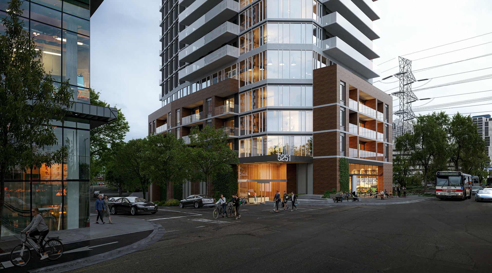 Kipling Station in Toronto — rendering 4