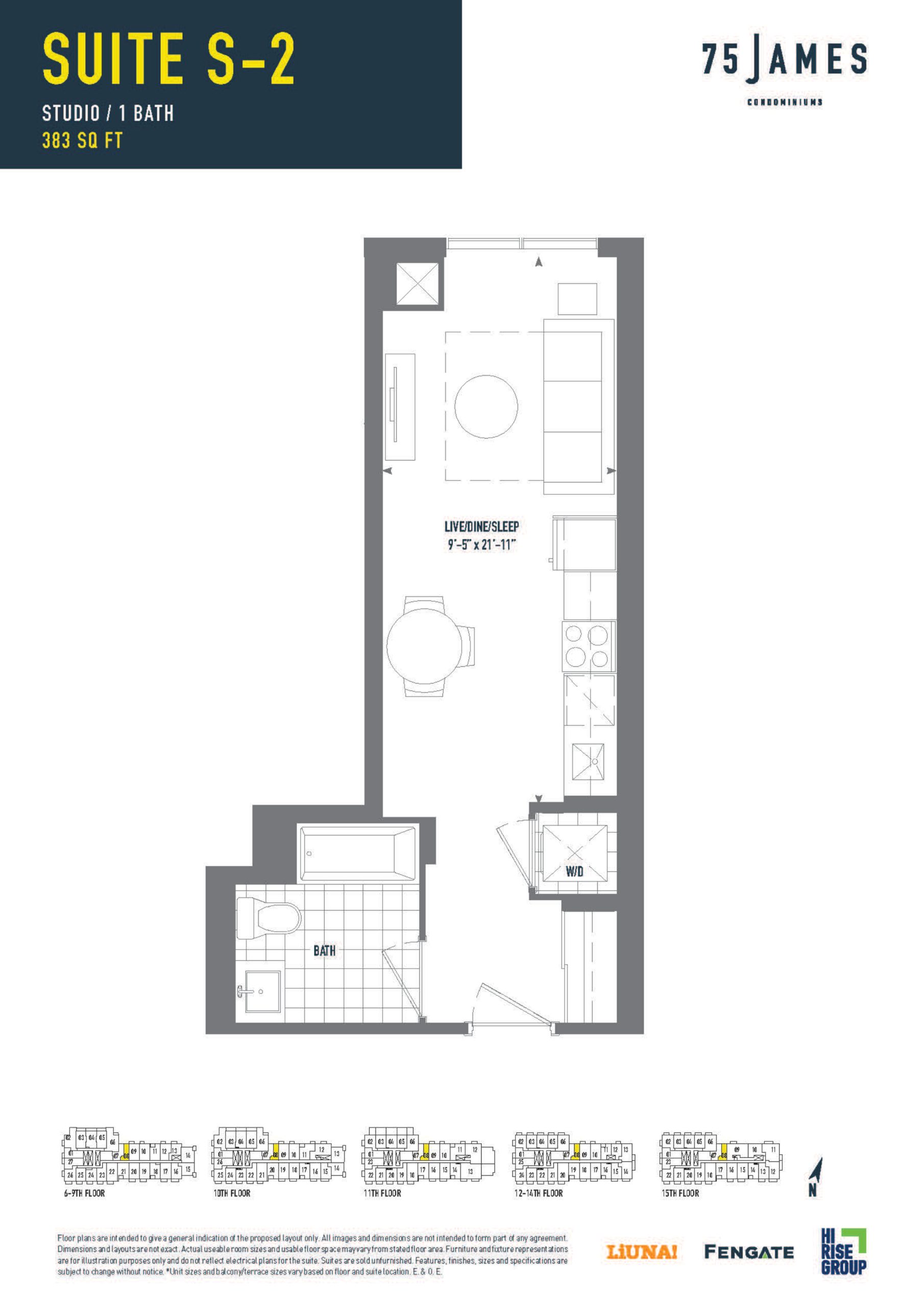 Suite S-2 floor plan