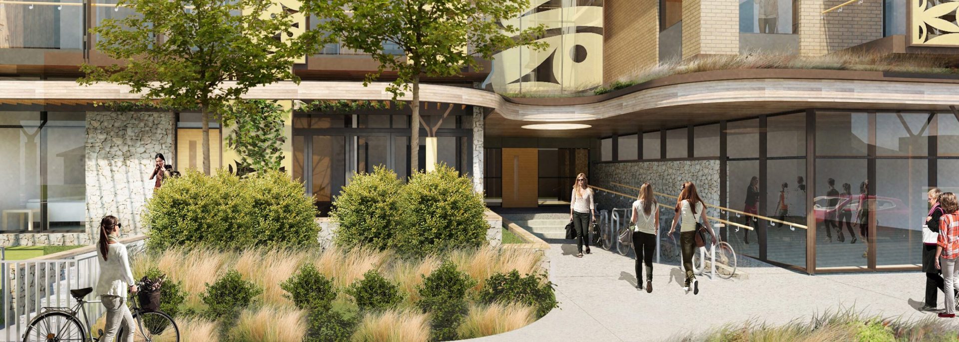 Cook Street Village in Victoria — rendering 2