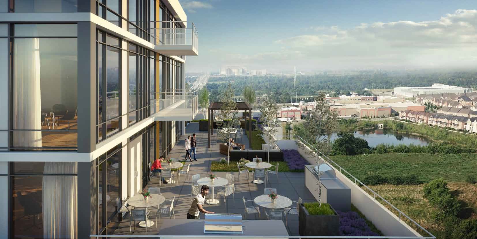Distrikt Trailside in Oakville — rendering 3
