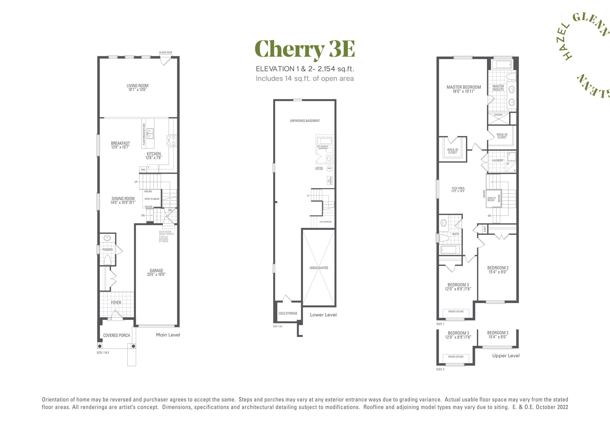 Cherry 3E floor plan