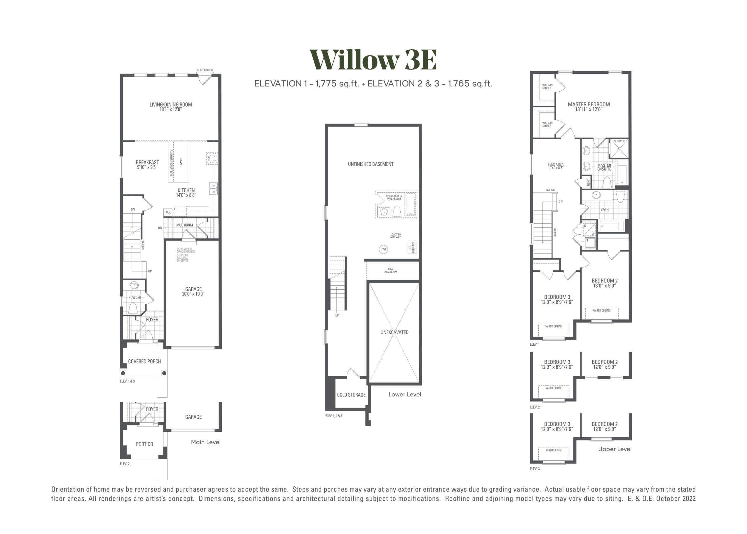 Willow 3E floor plan