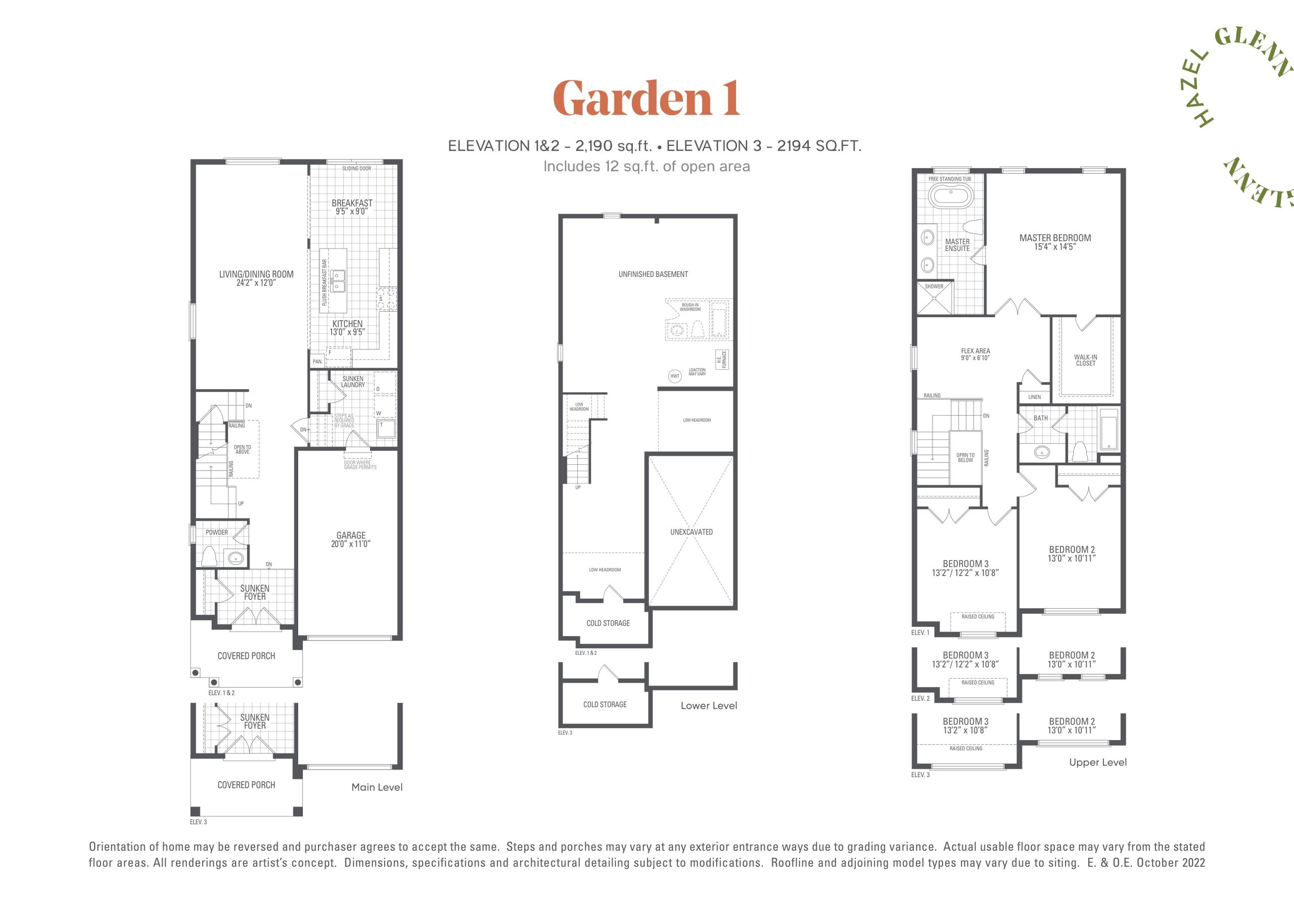 Garden 1 floor plan