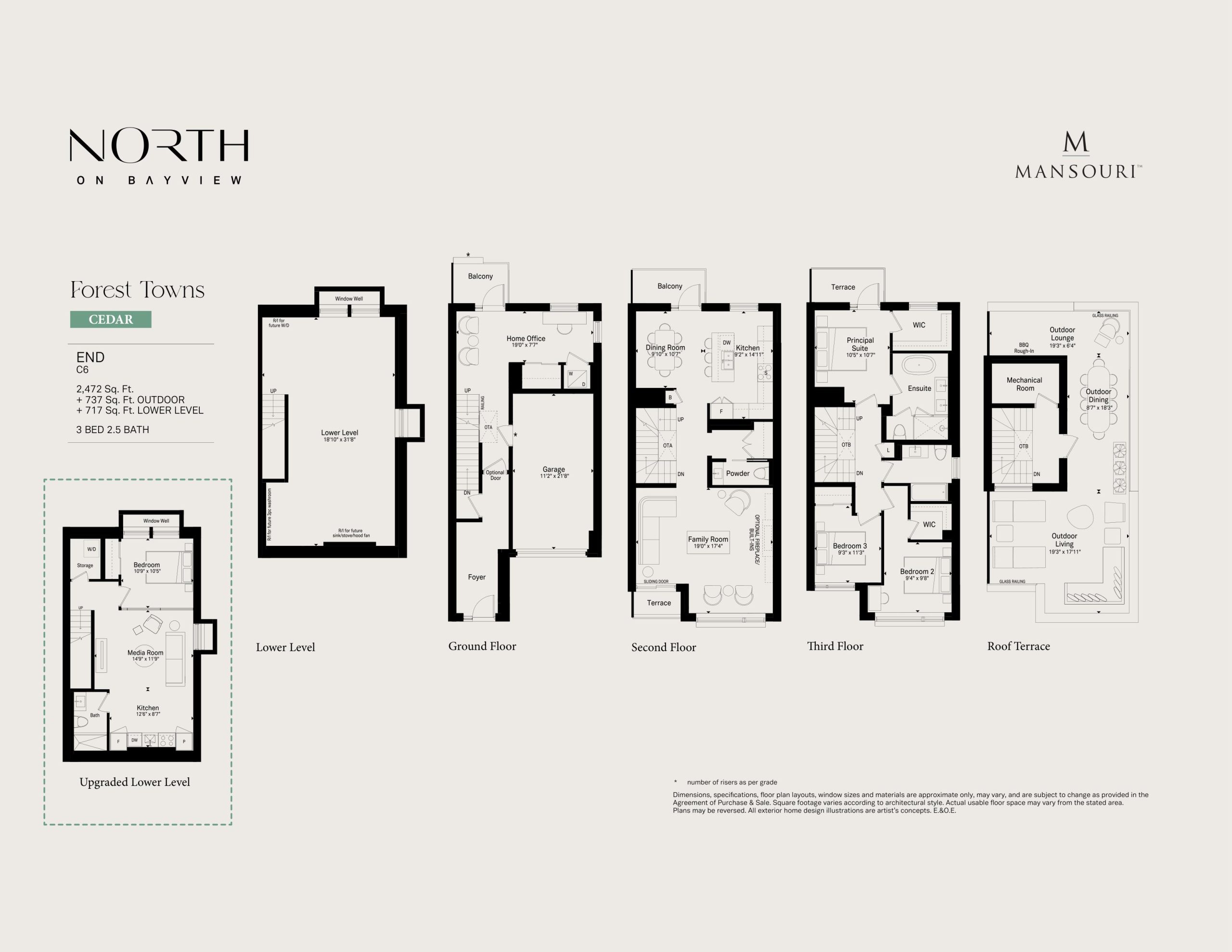 Cedar floor plan