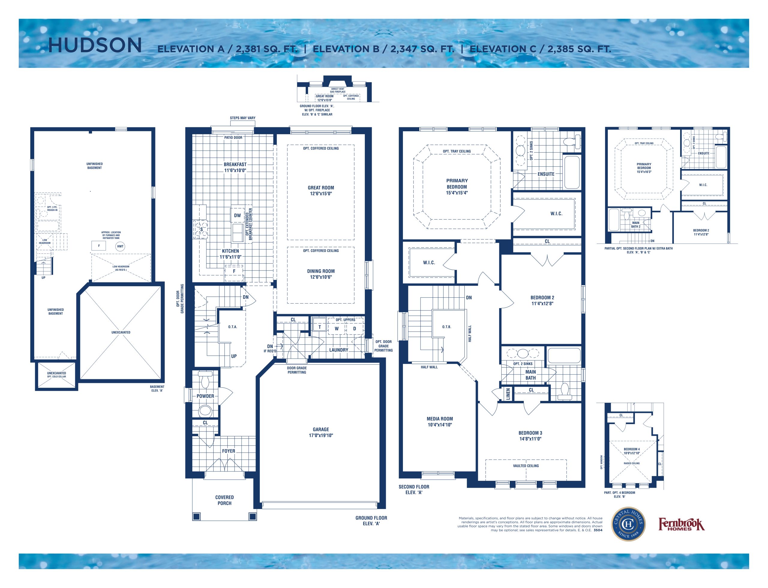Hudson floor plan