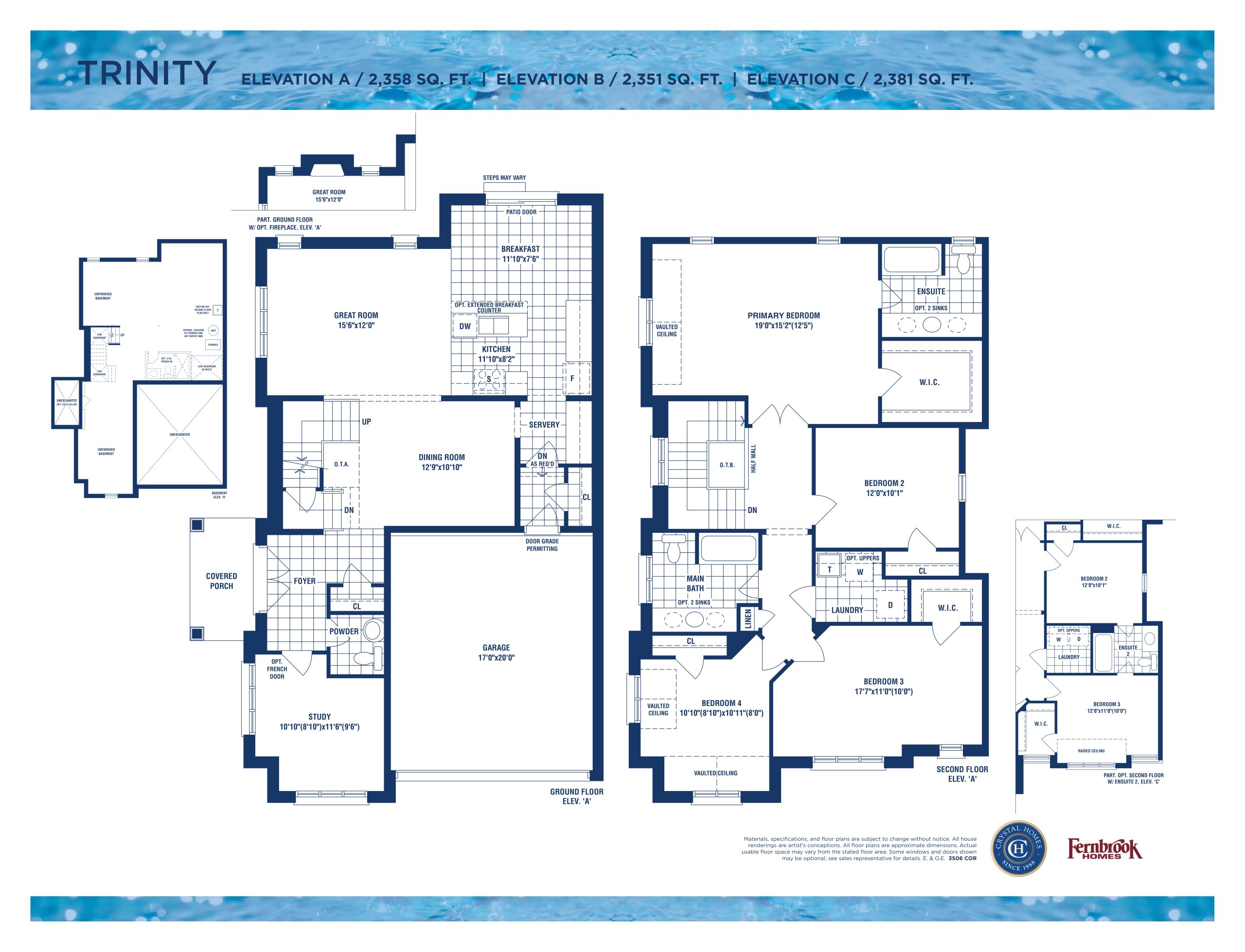 Trinity floor plan