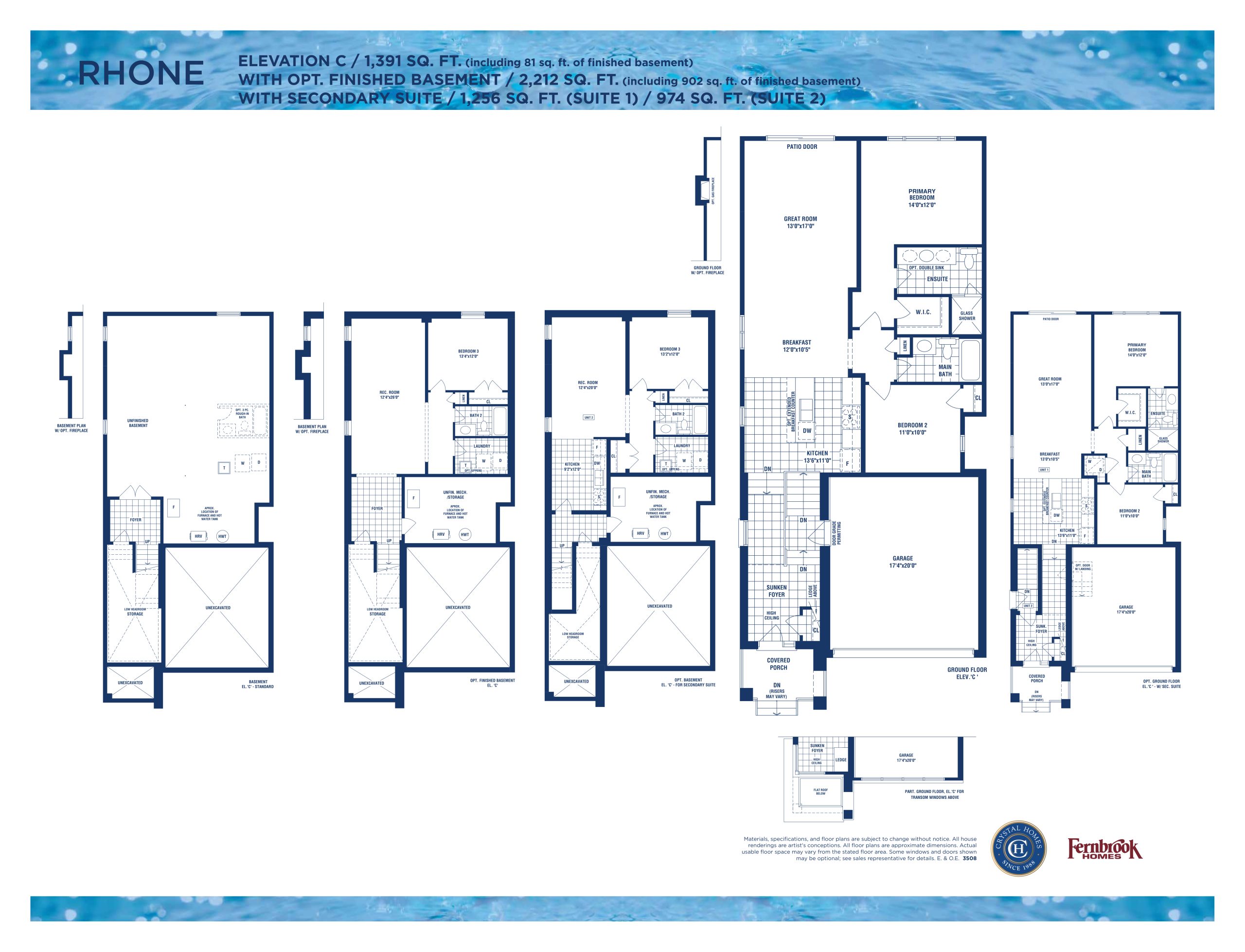 Rhone floor plan