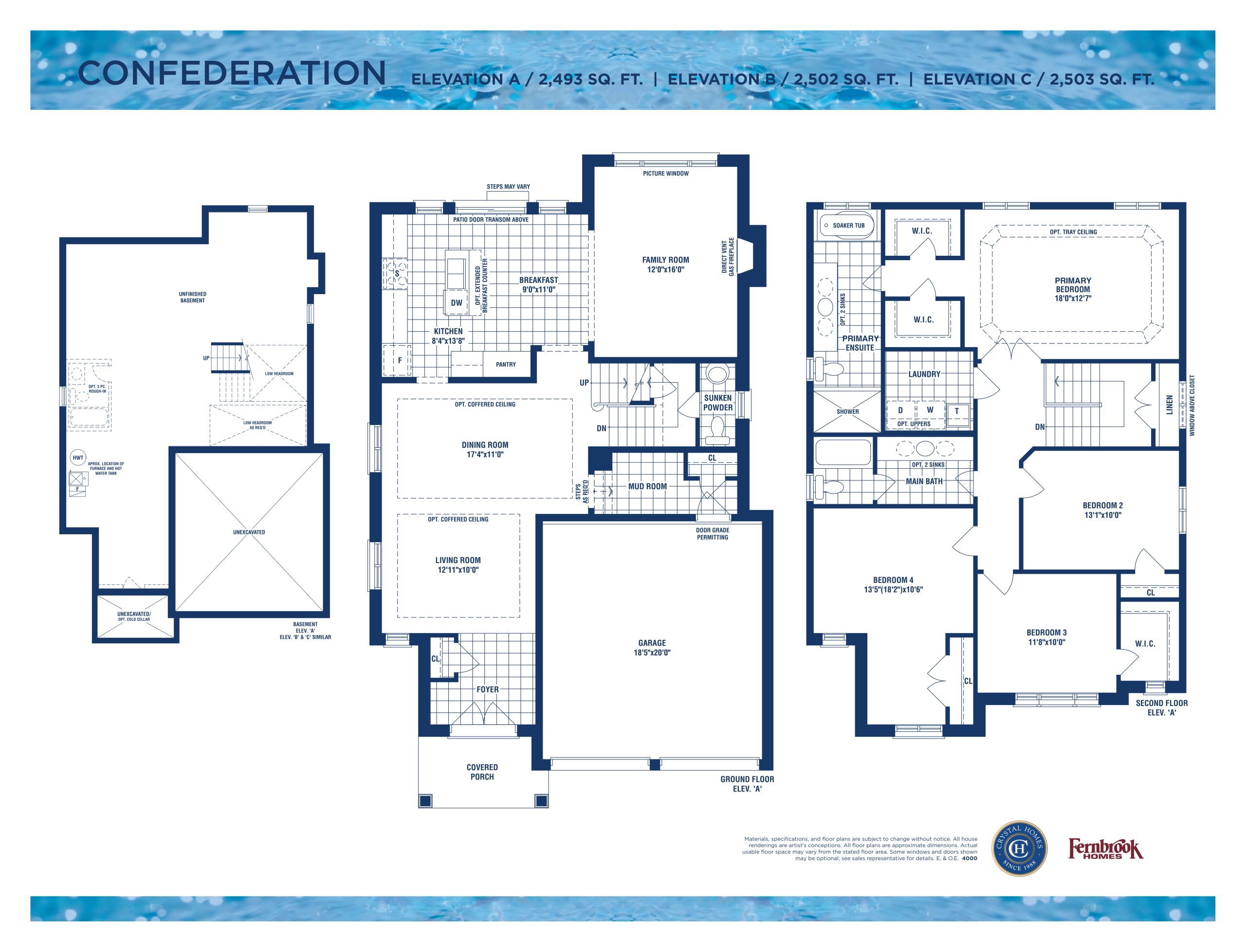 Confederation floor plan