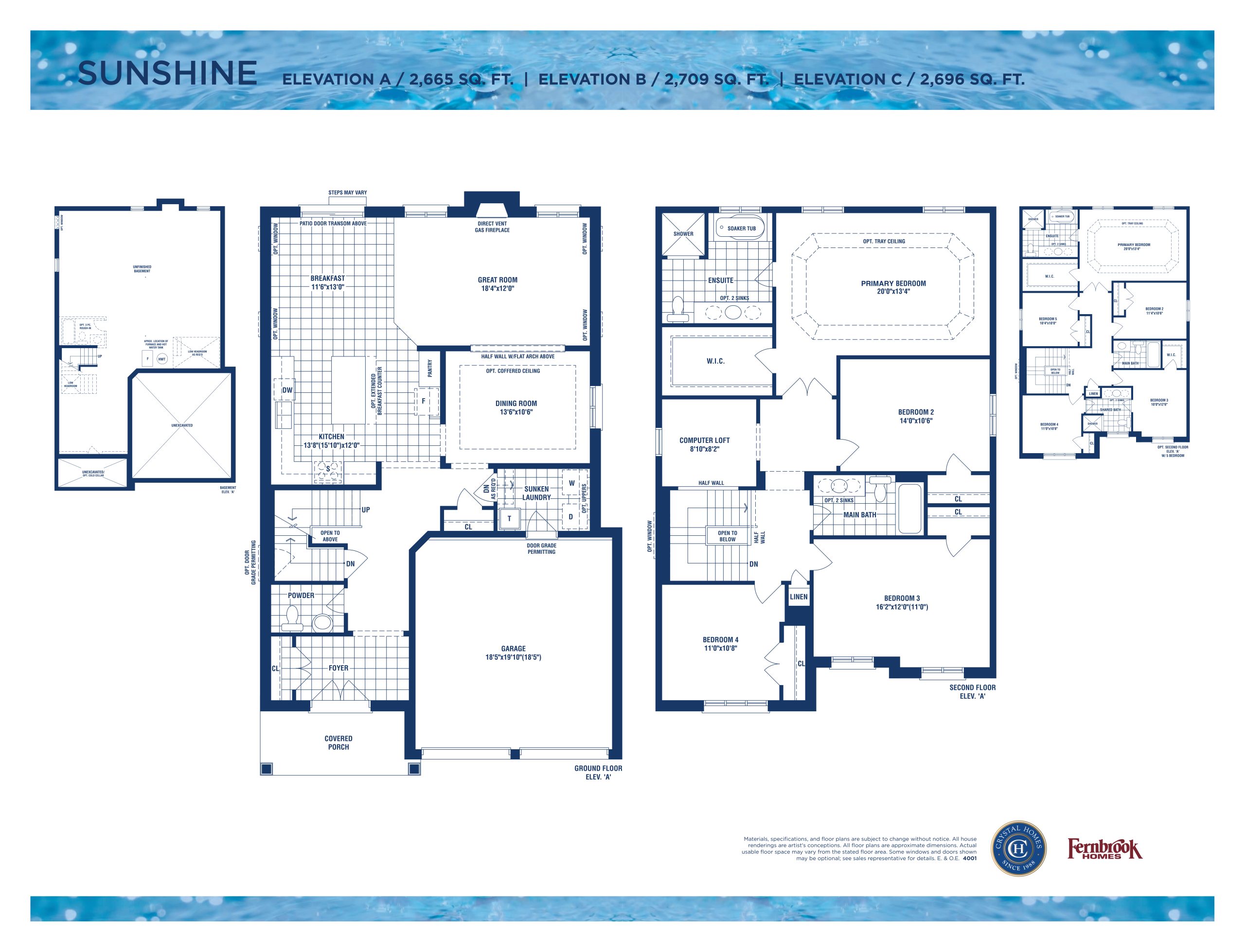 Sunshine floor plan