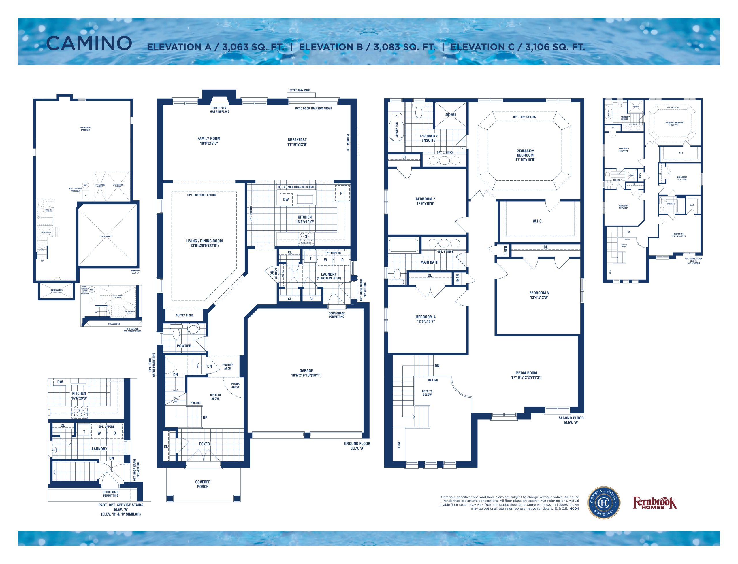 Camino floor plan