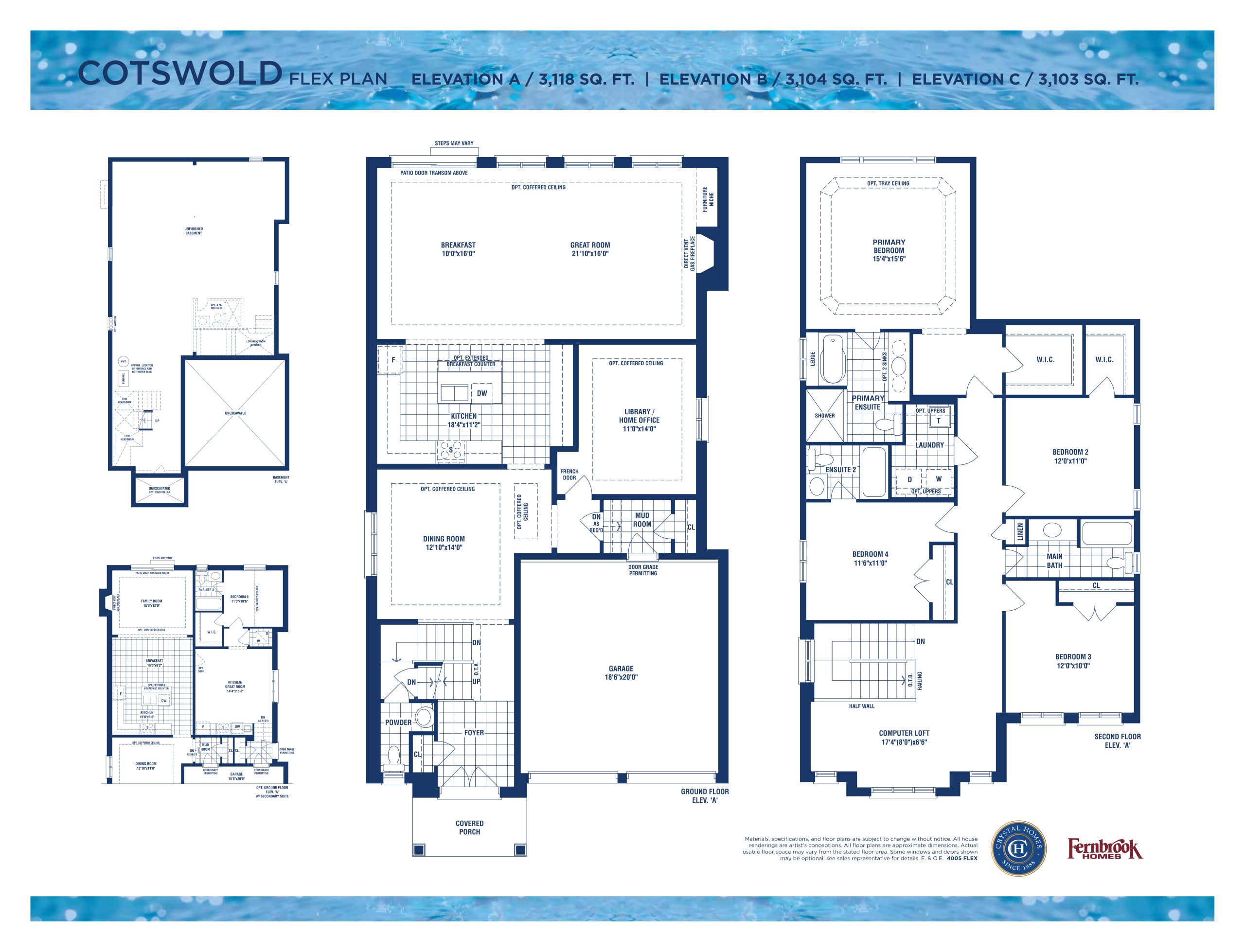 Cotswold floor plan