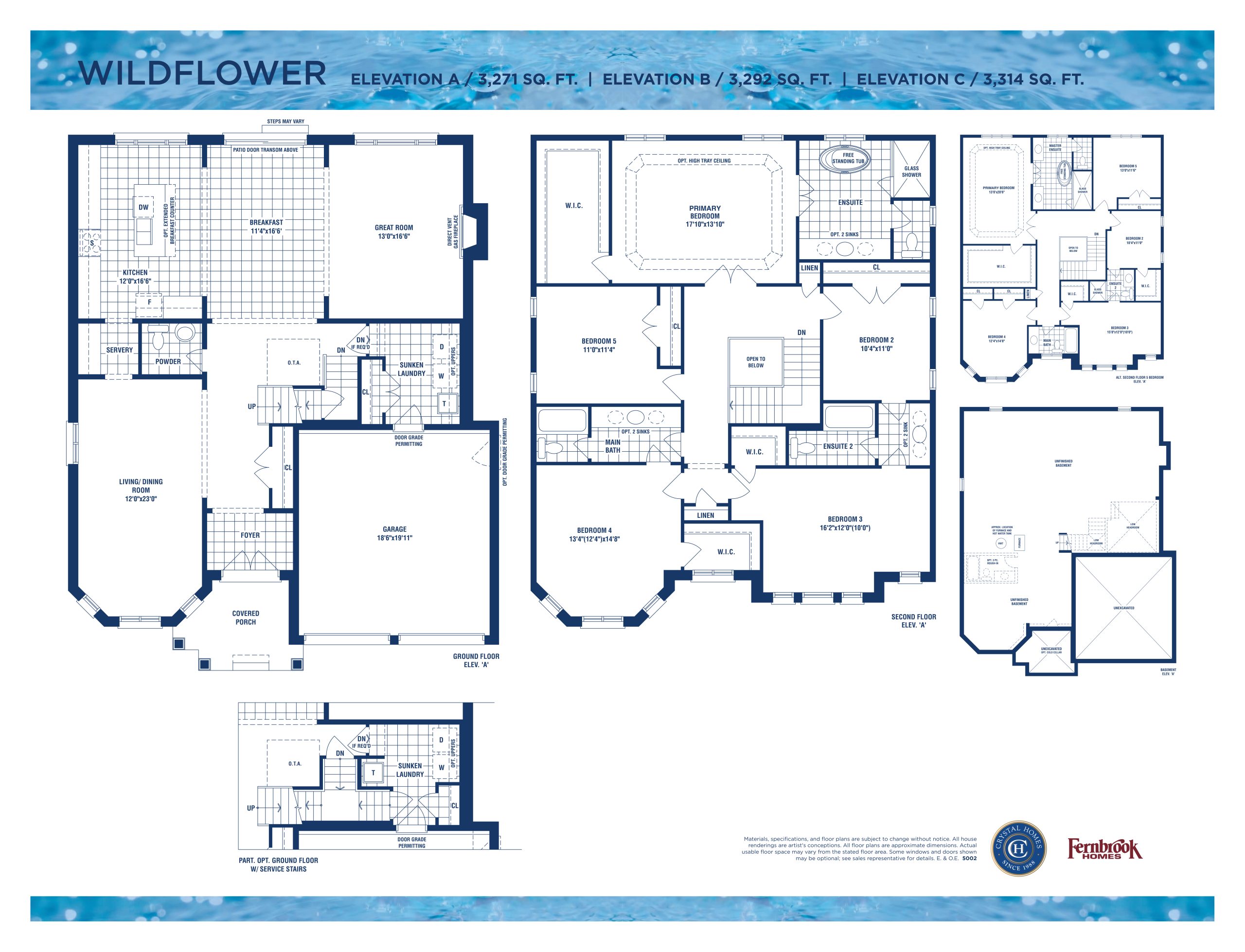 Wildflower floor plan