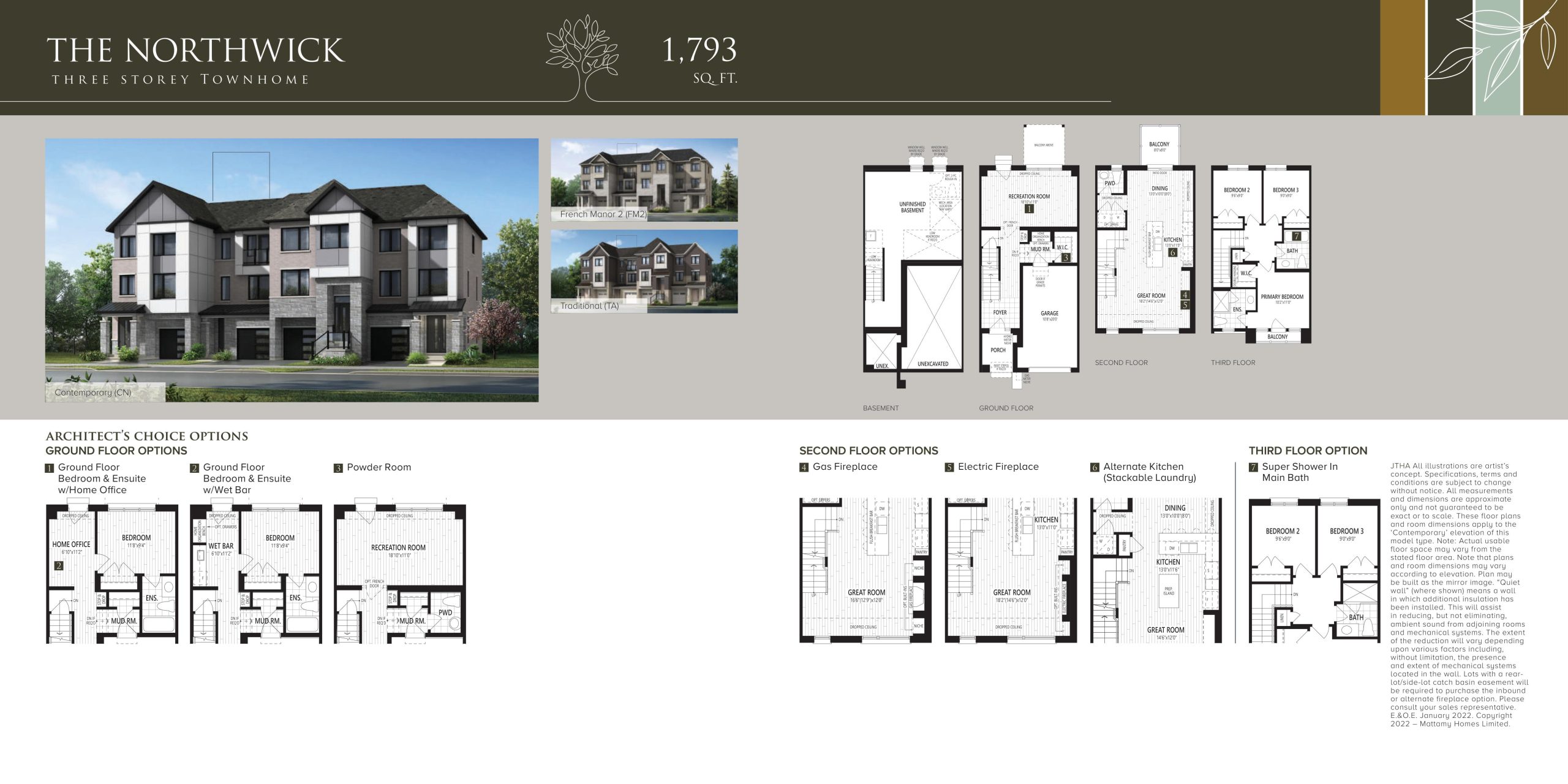The Northwick floor plan