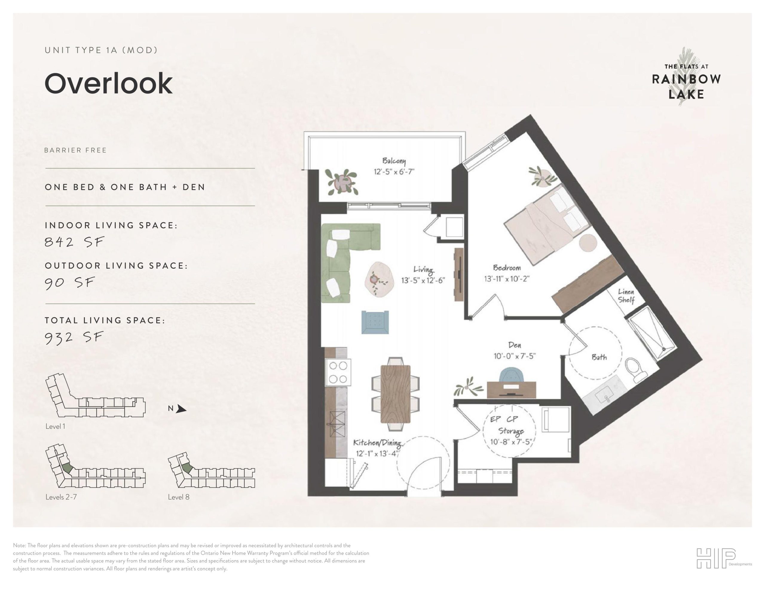 Overlook floor plan