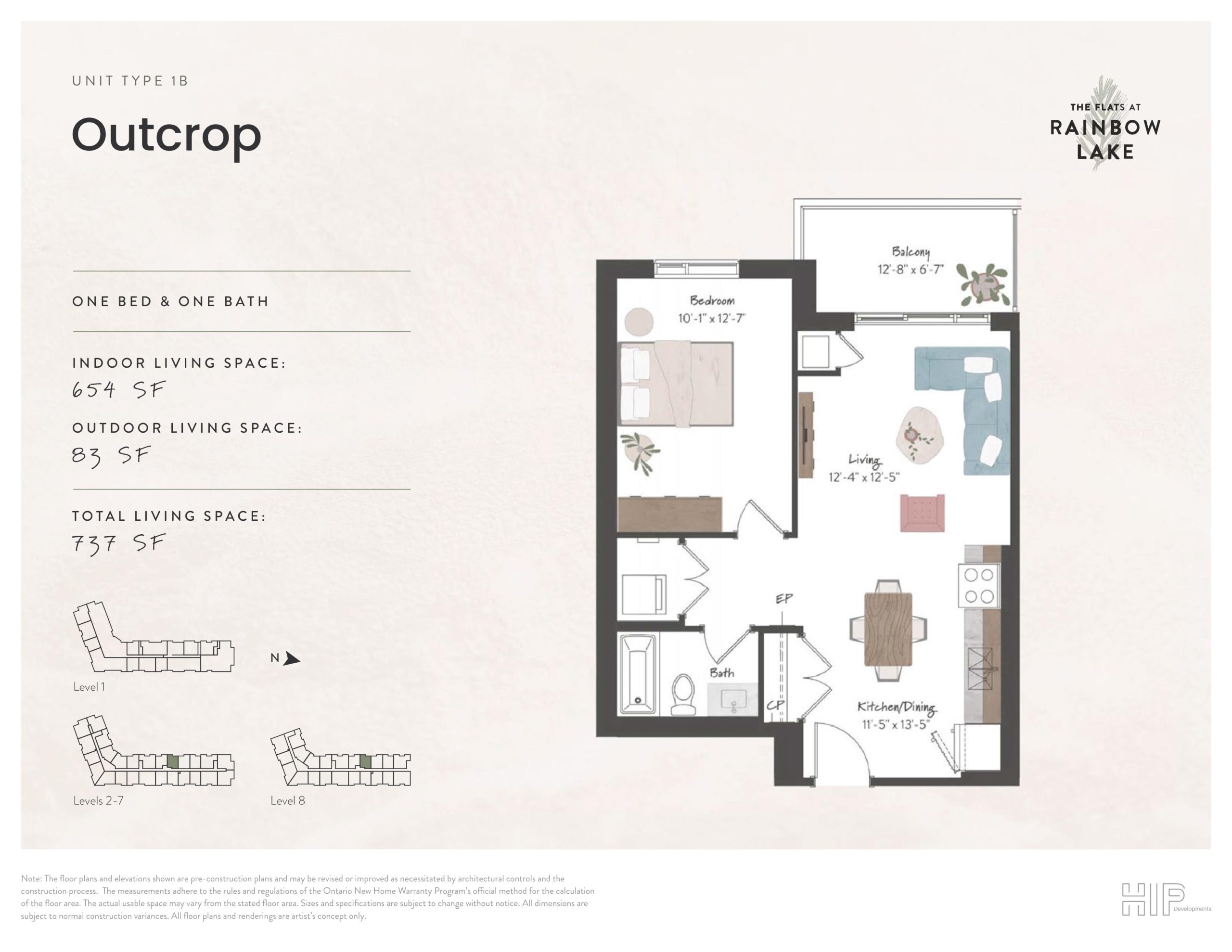 Outcrop floor plan
