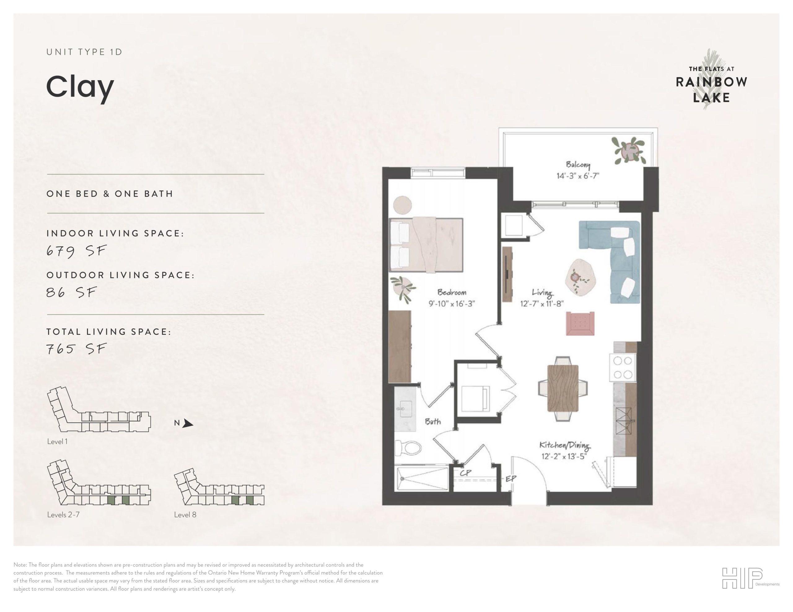Clay floor plan