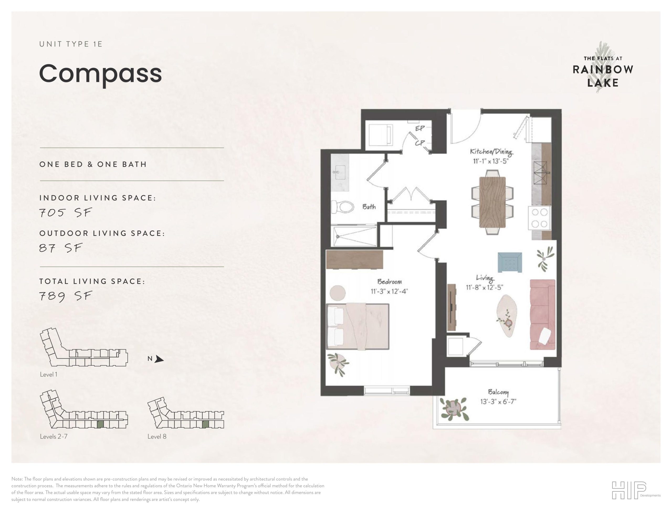 Compass floor plan