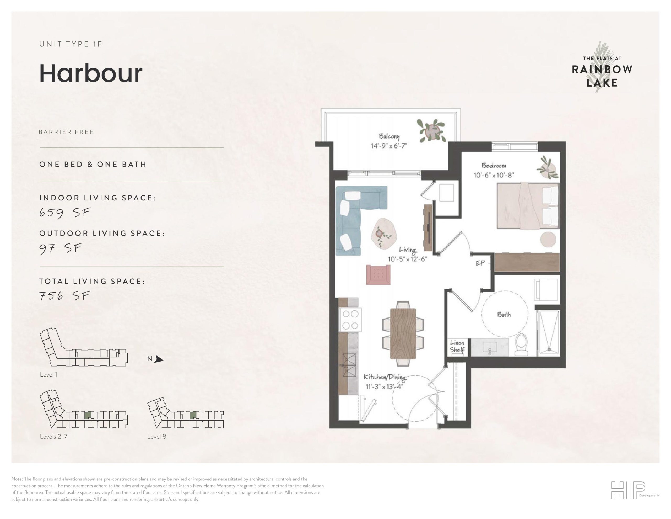 Harbour floor plan
