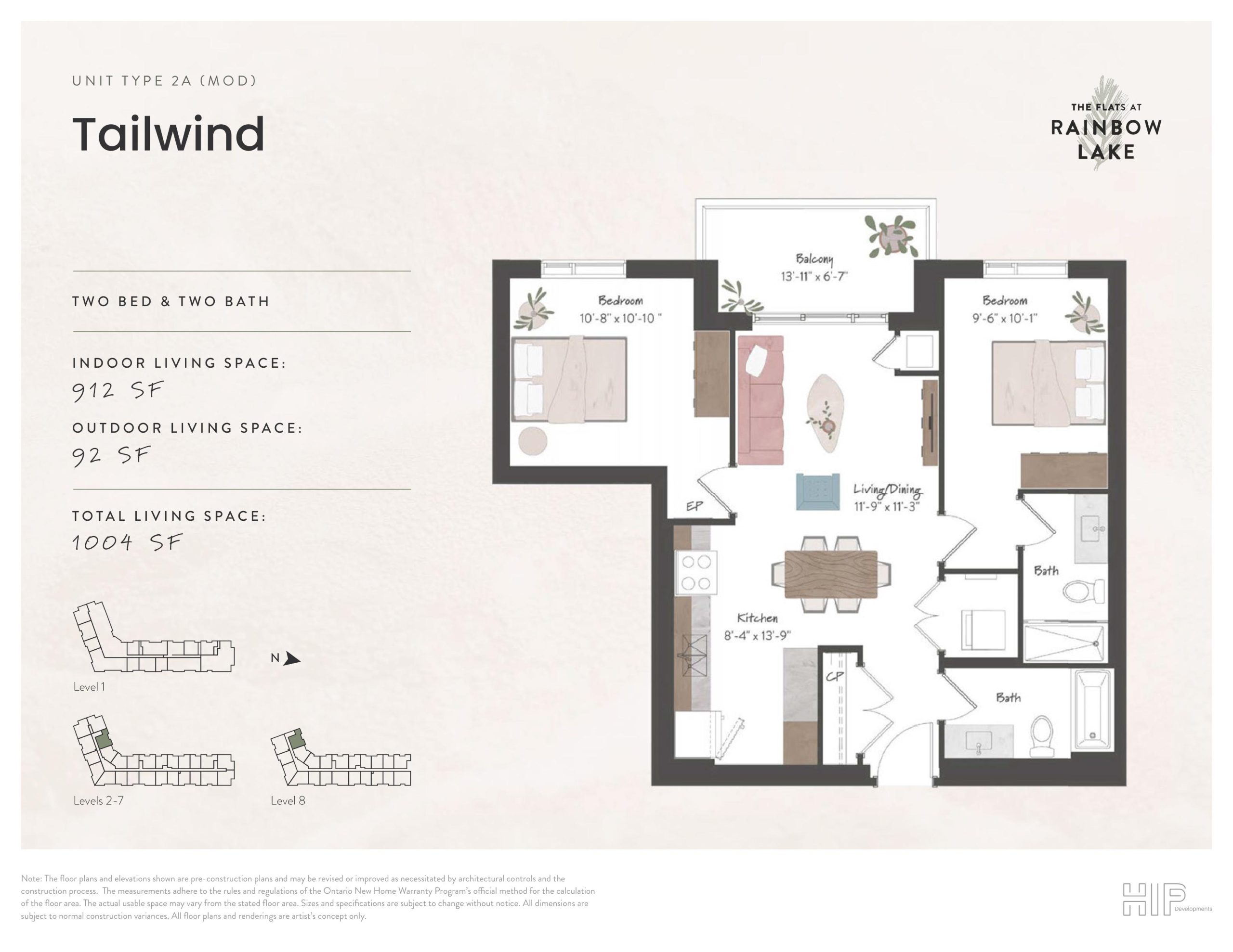 Tailwind floor plan
