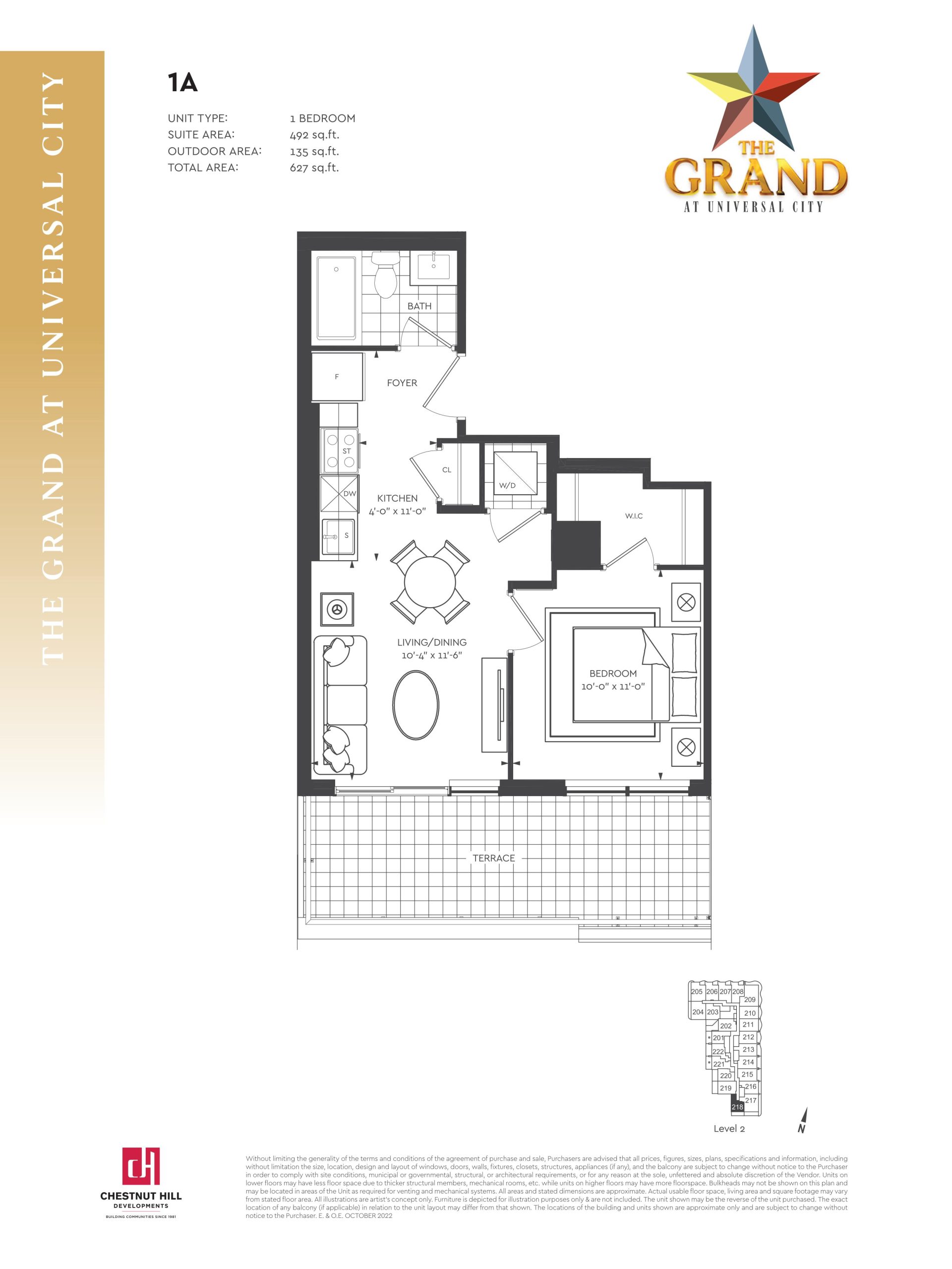 1A floor plan