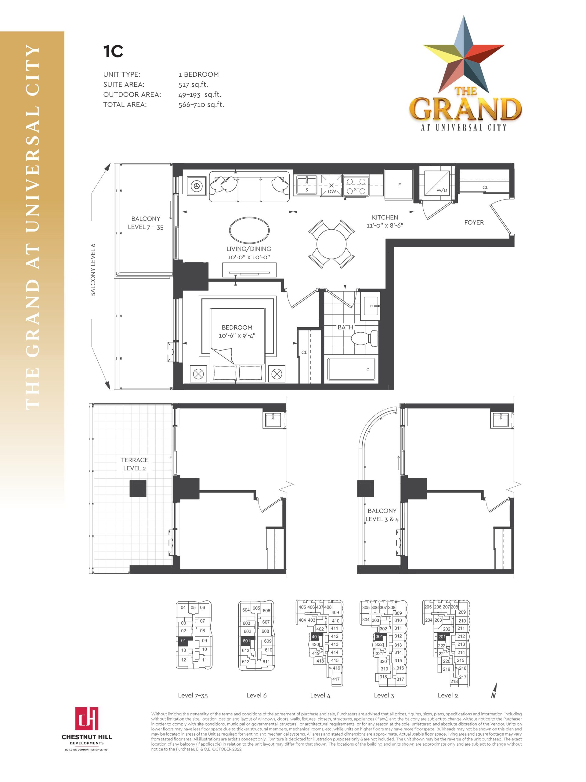 1C floor plan