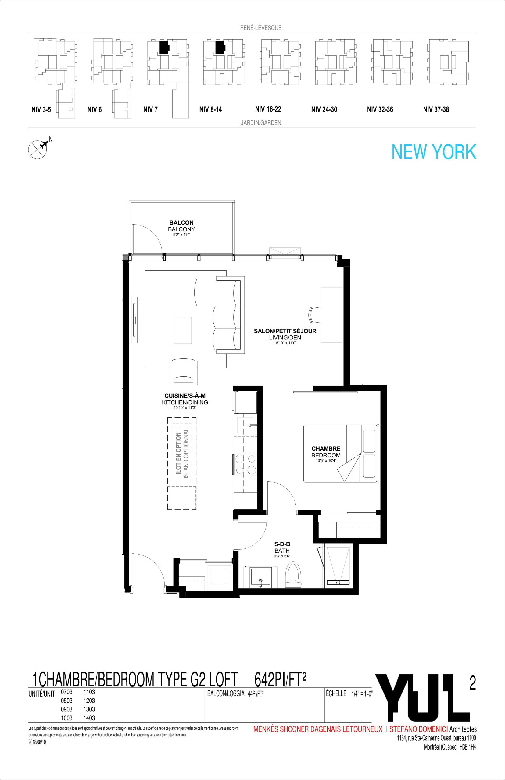 New York floor plan