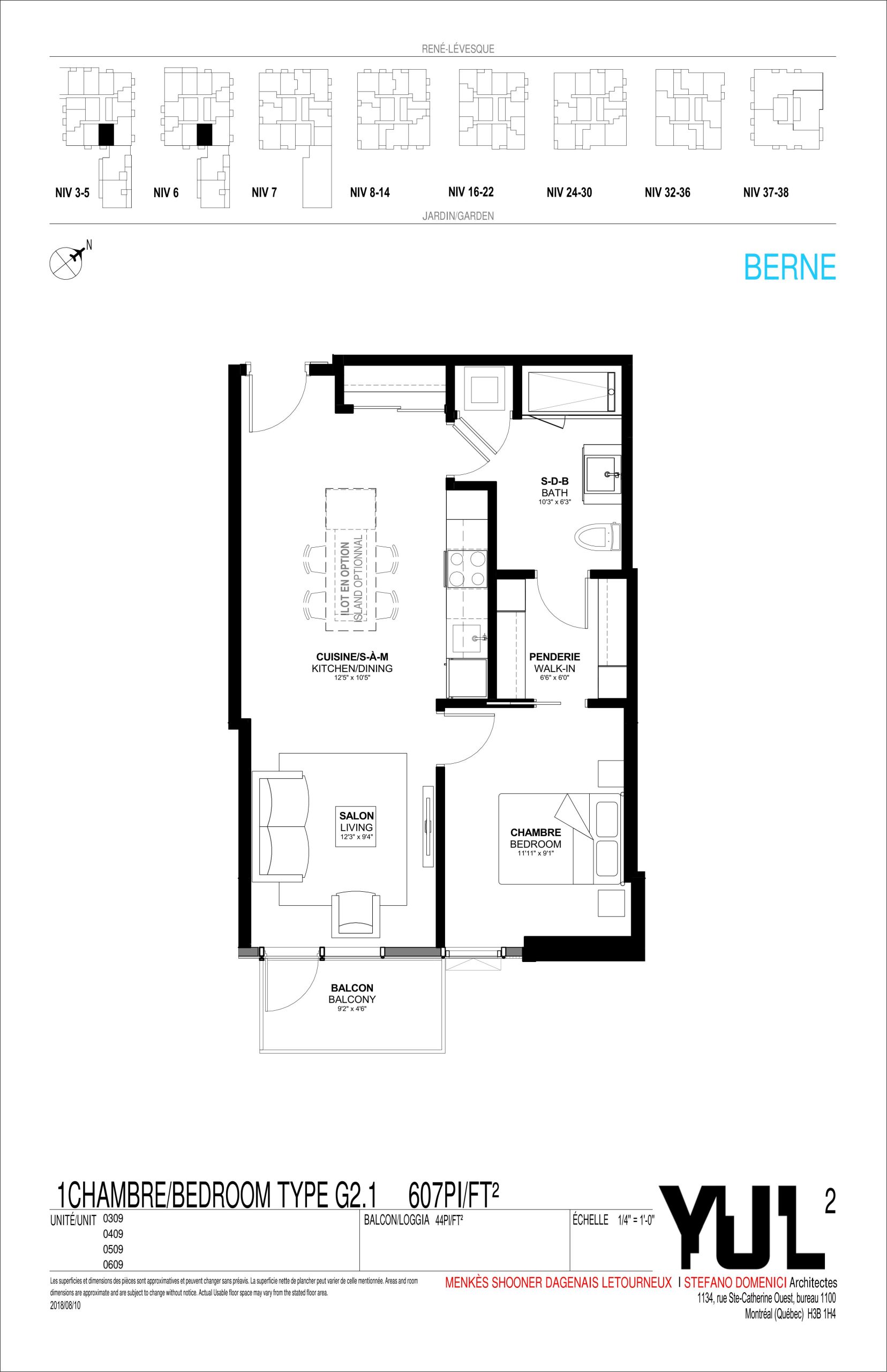 Berne floor plan