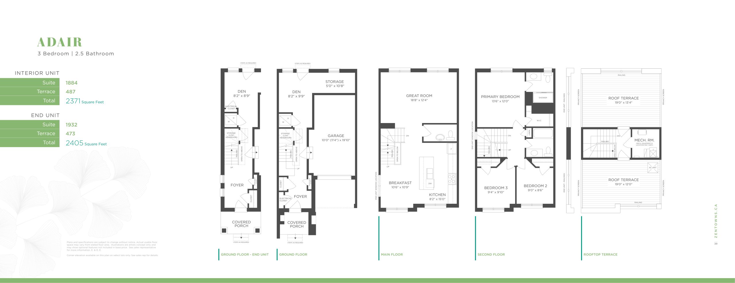 Adair floor plan