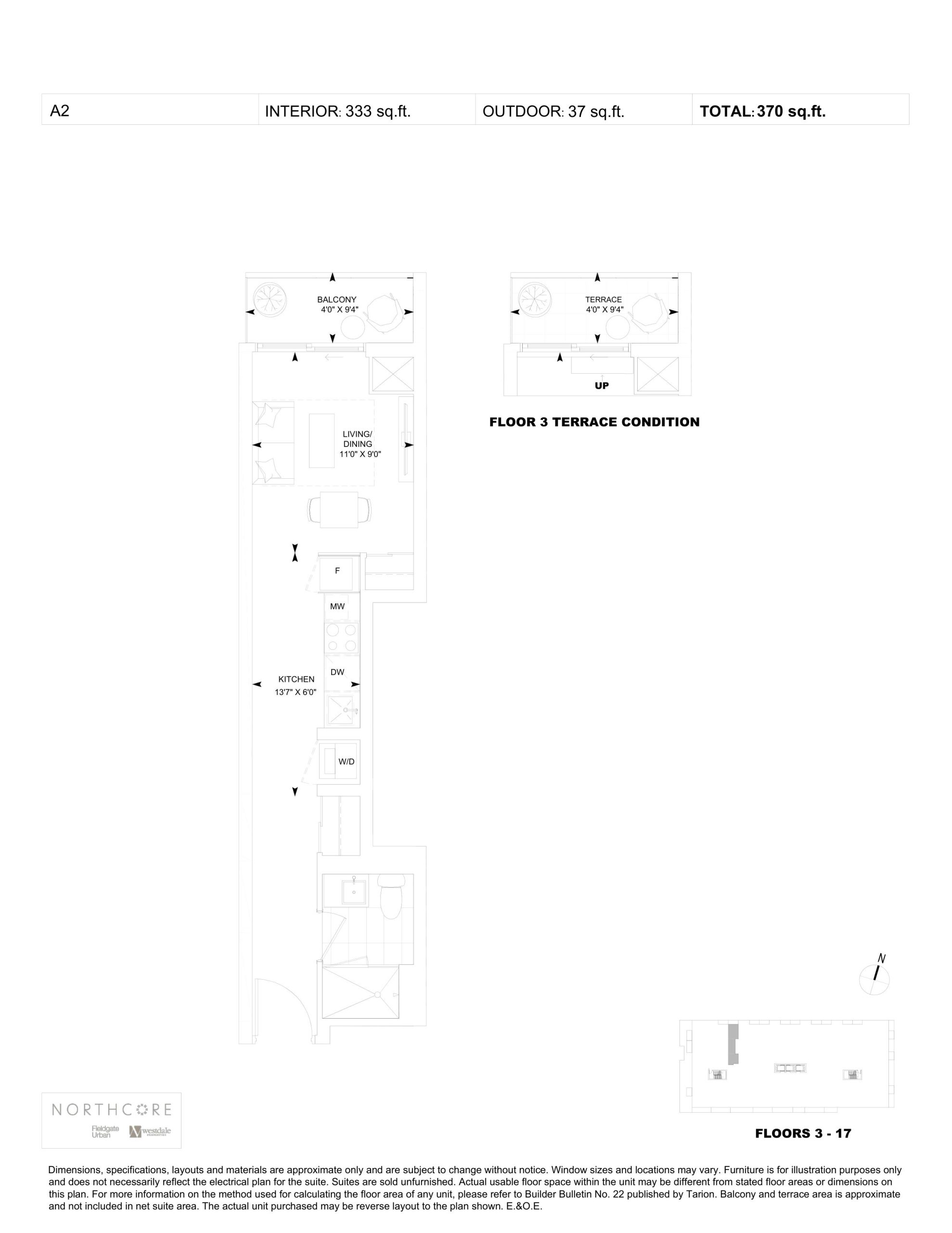A2 floor plan