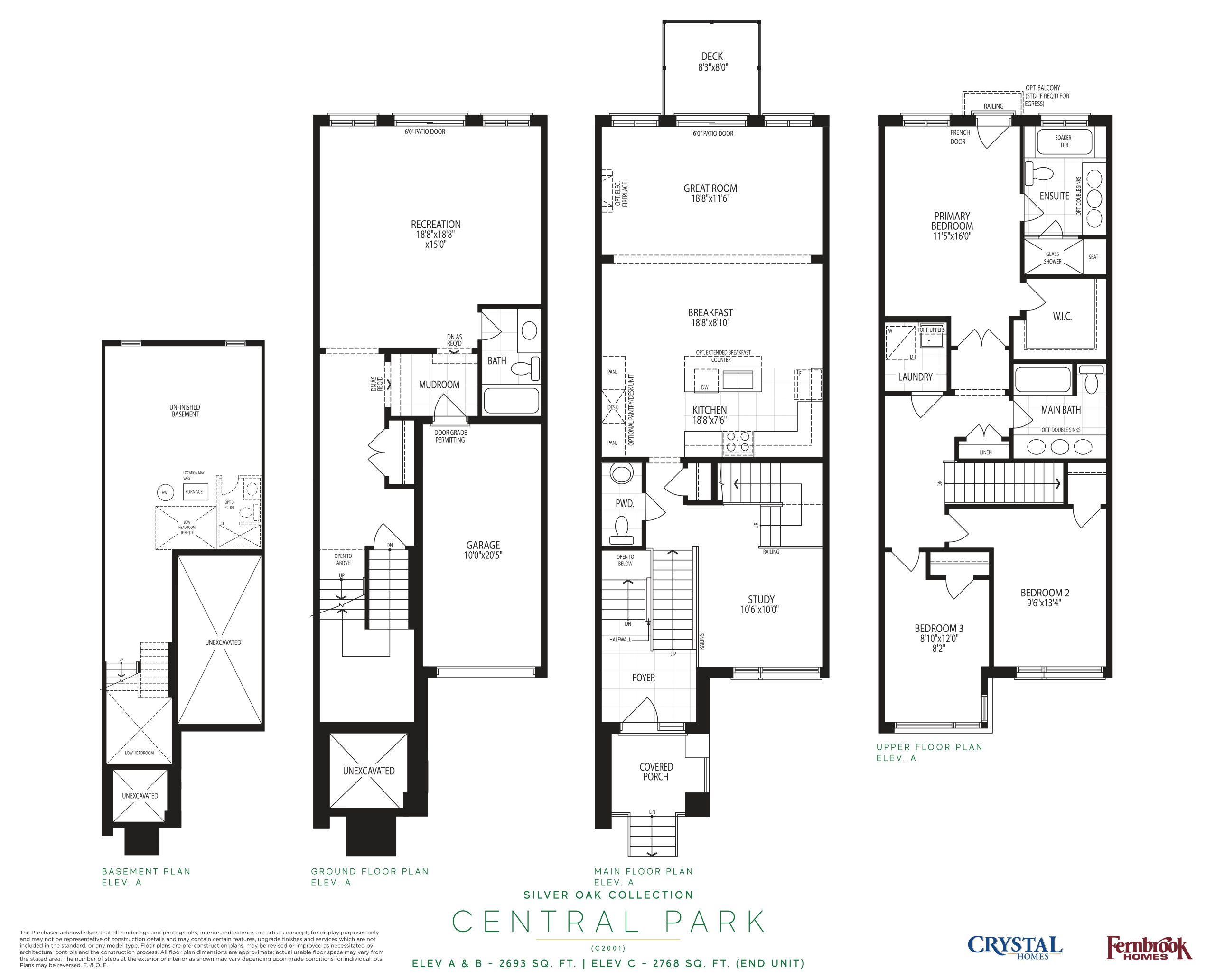 Central Park floor plan