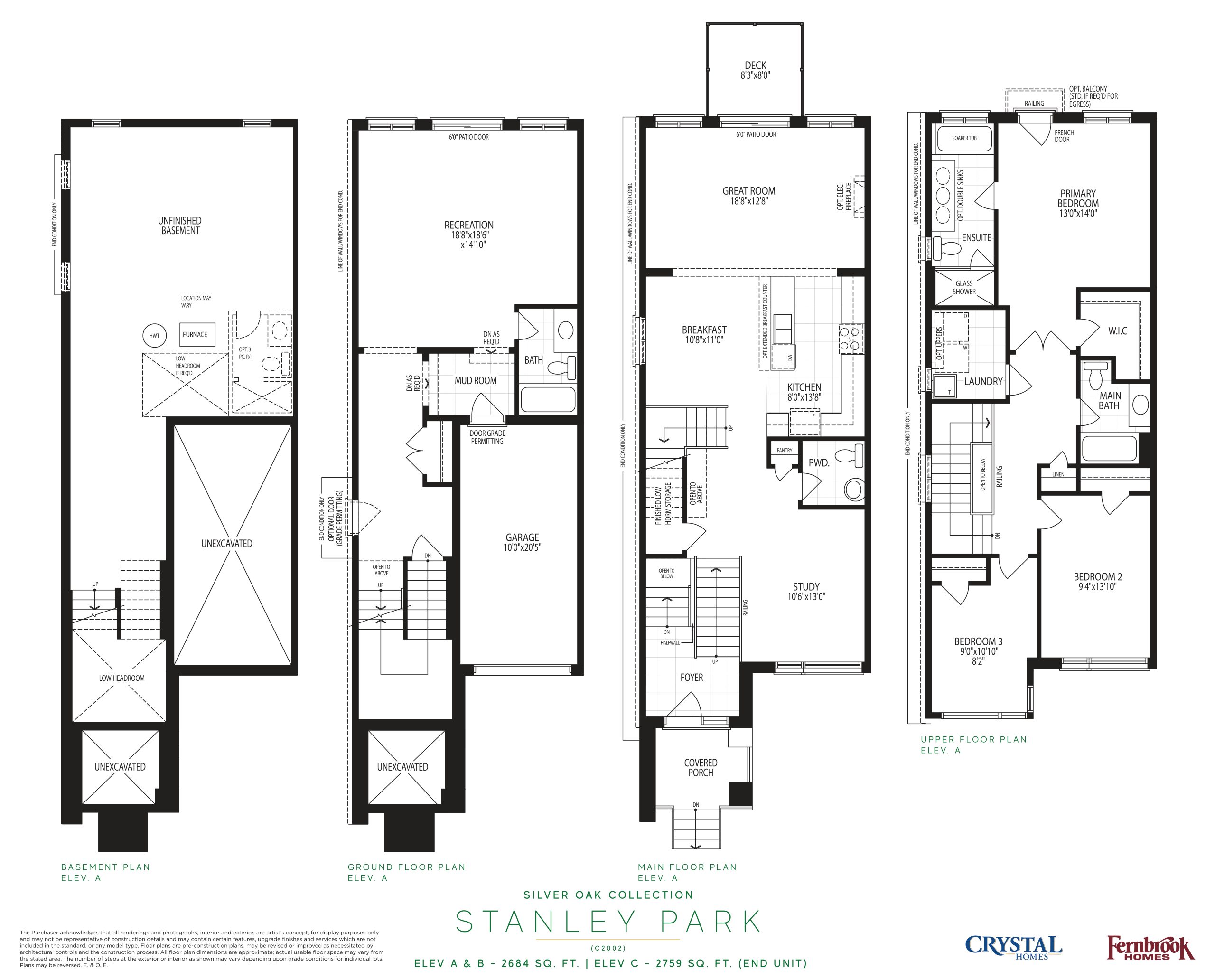 Stanley Park floor plan
