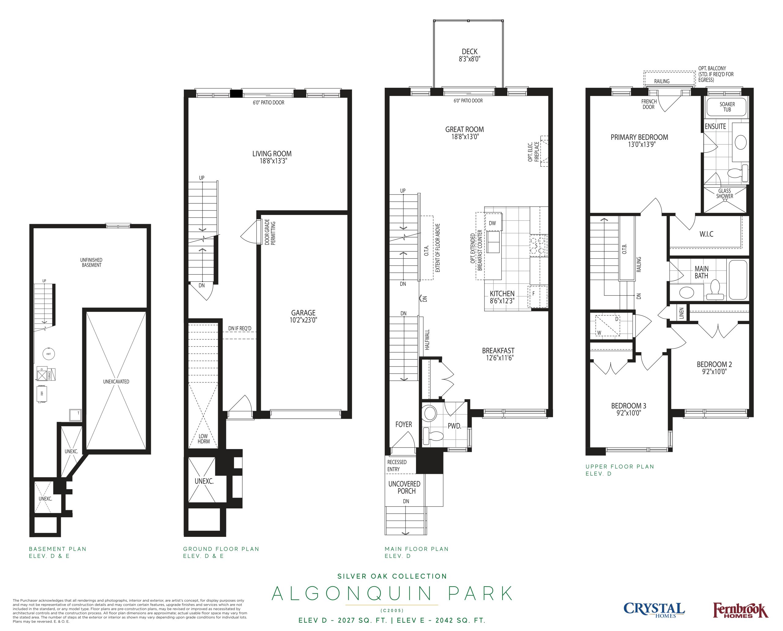 Algonquin Park floor plan