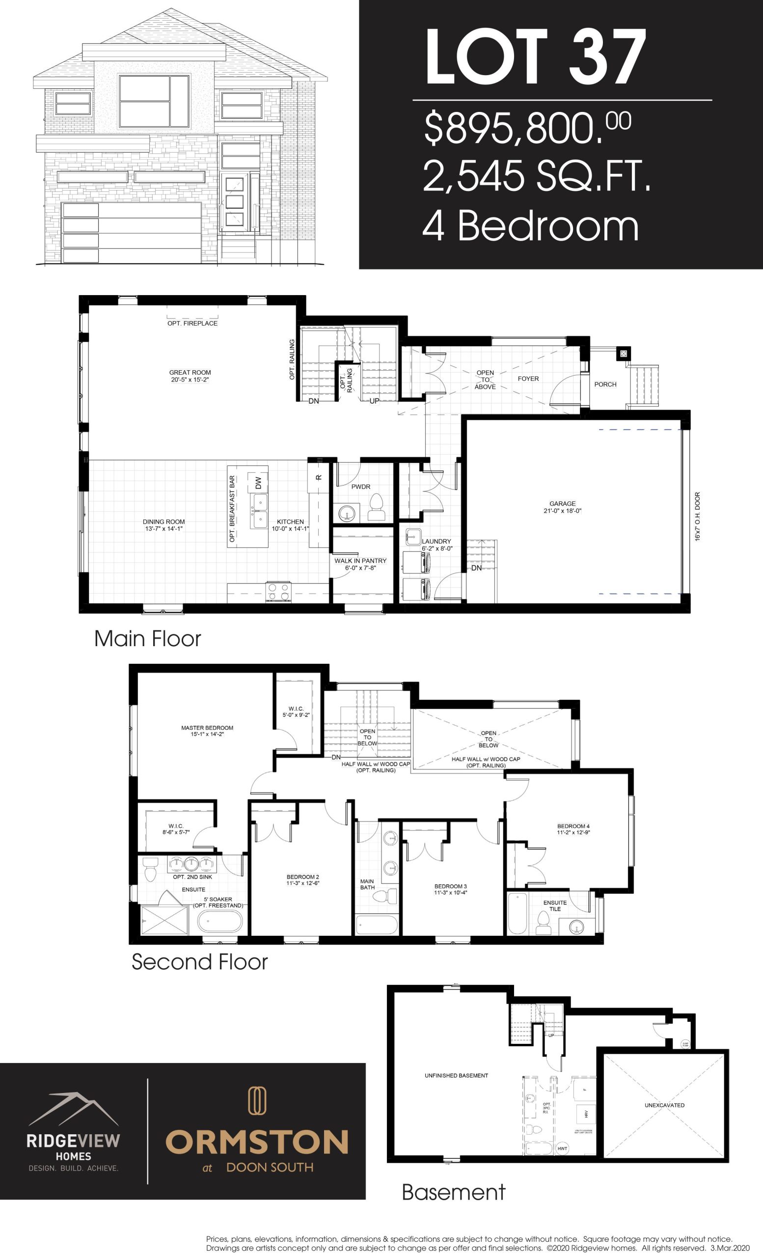 Lot 37 floor plan
