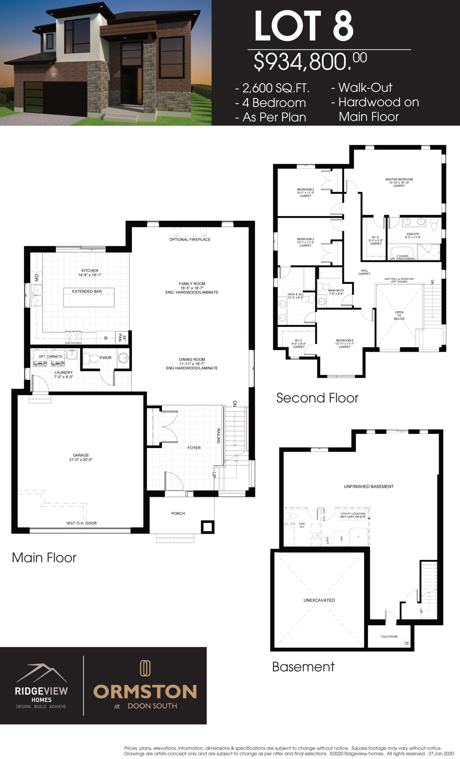 Lot 8 floor plan