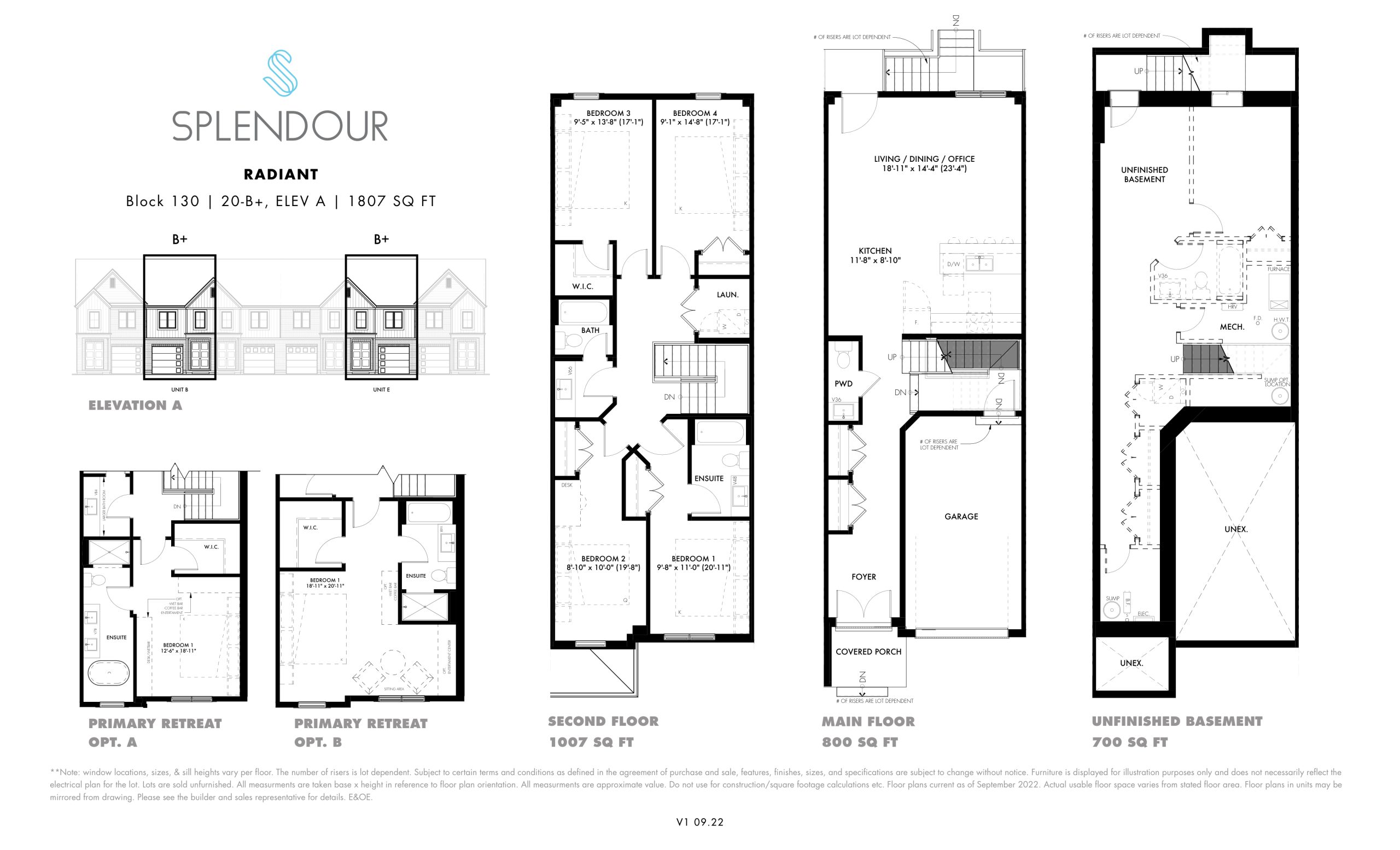 Radiant (Block 130) floor plan