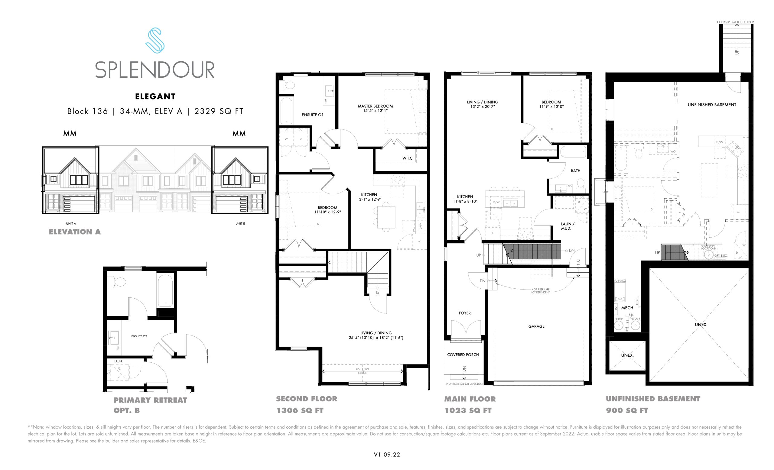 Elegant (Block 136) floor plan