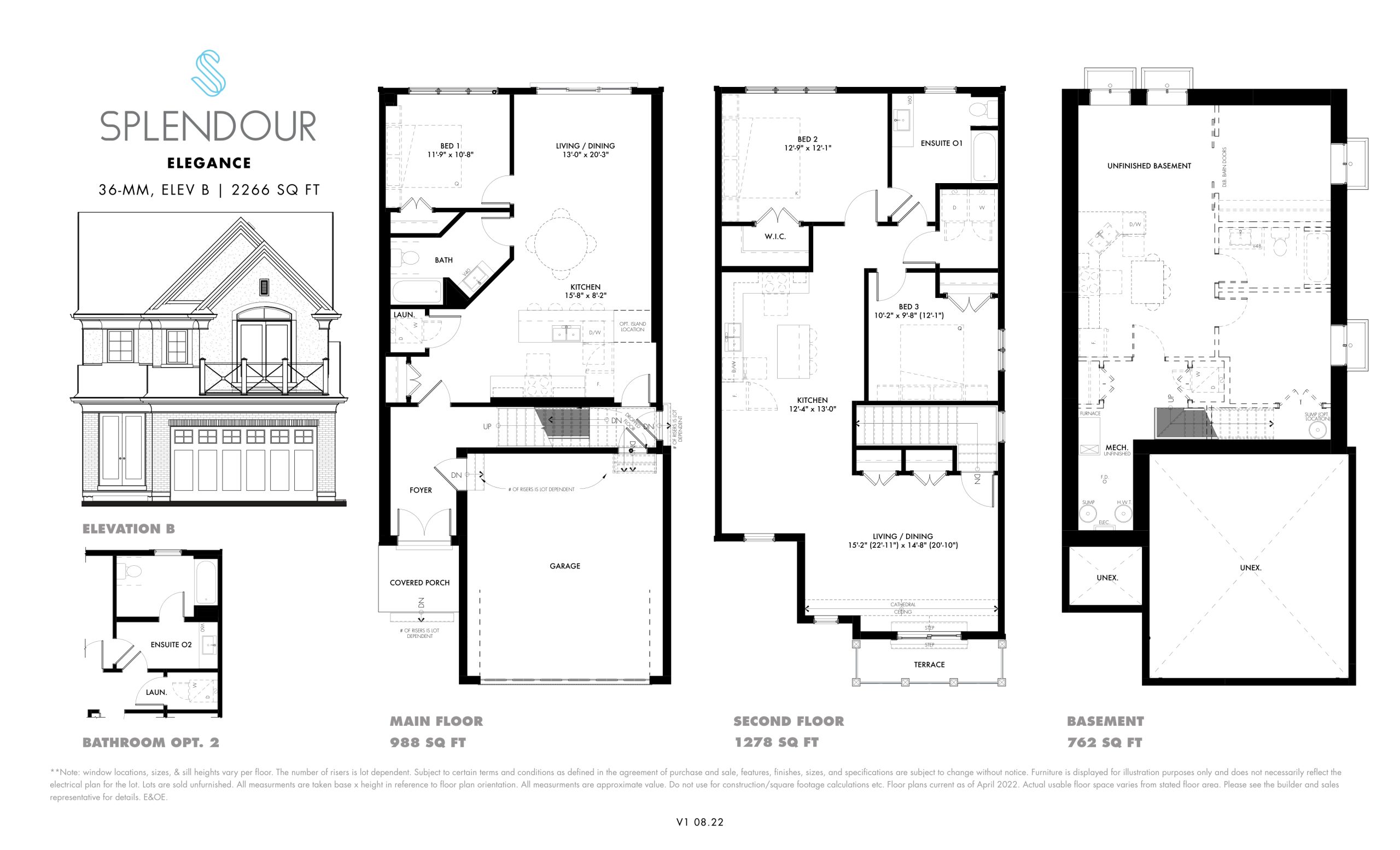 Elegance (Elev B) floor plan