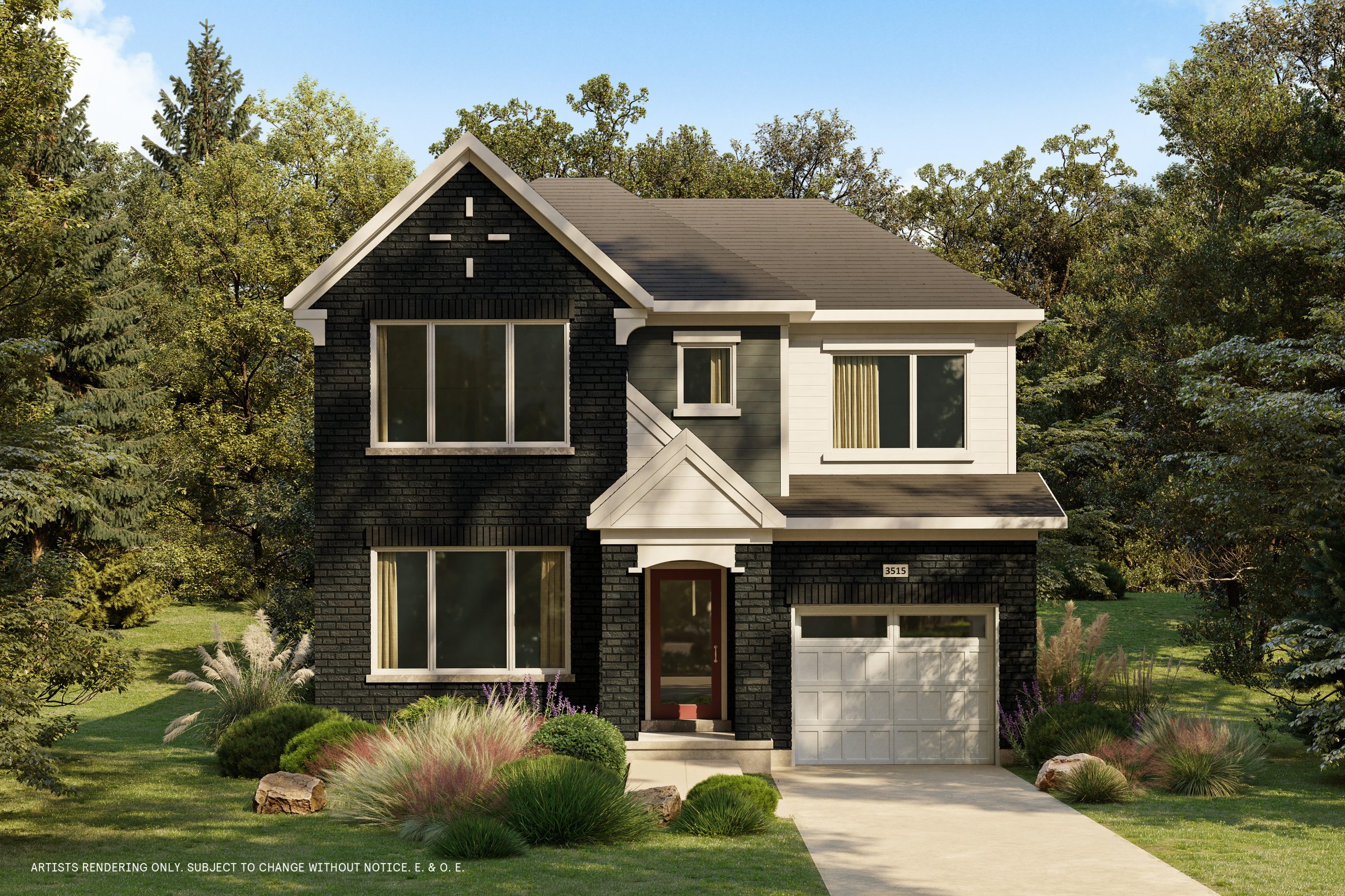 The Conservancy Single Family in Ottawa — rendering 2
