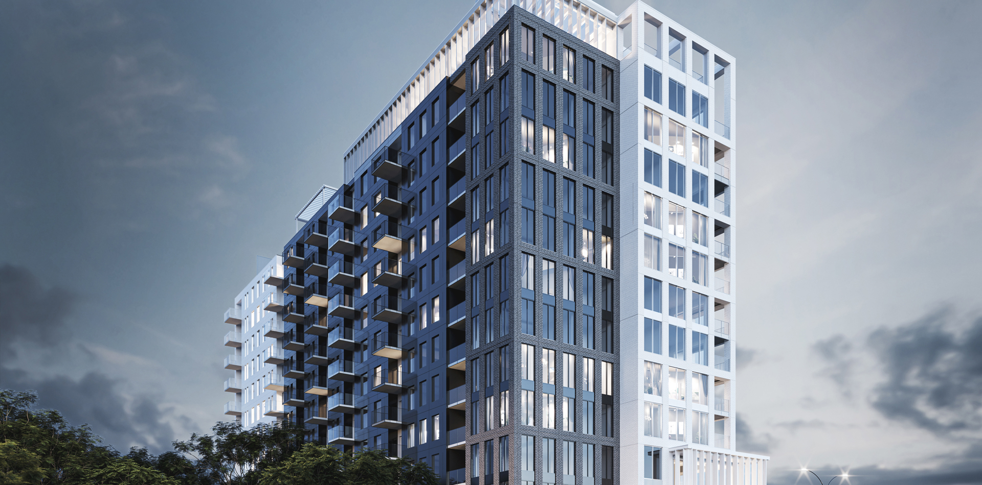 Vertica Condos in Montréal — rendering 2