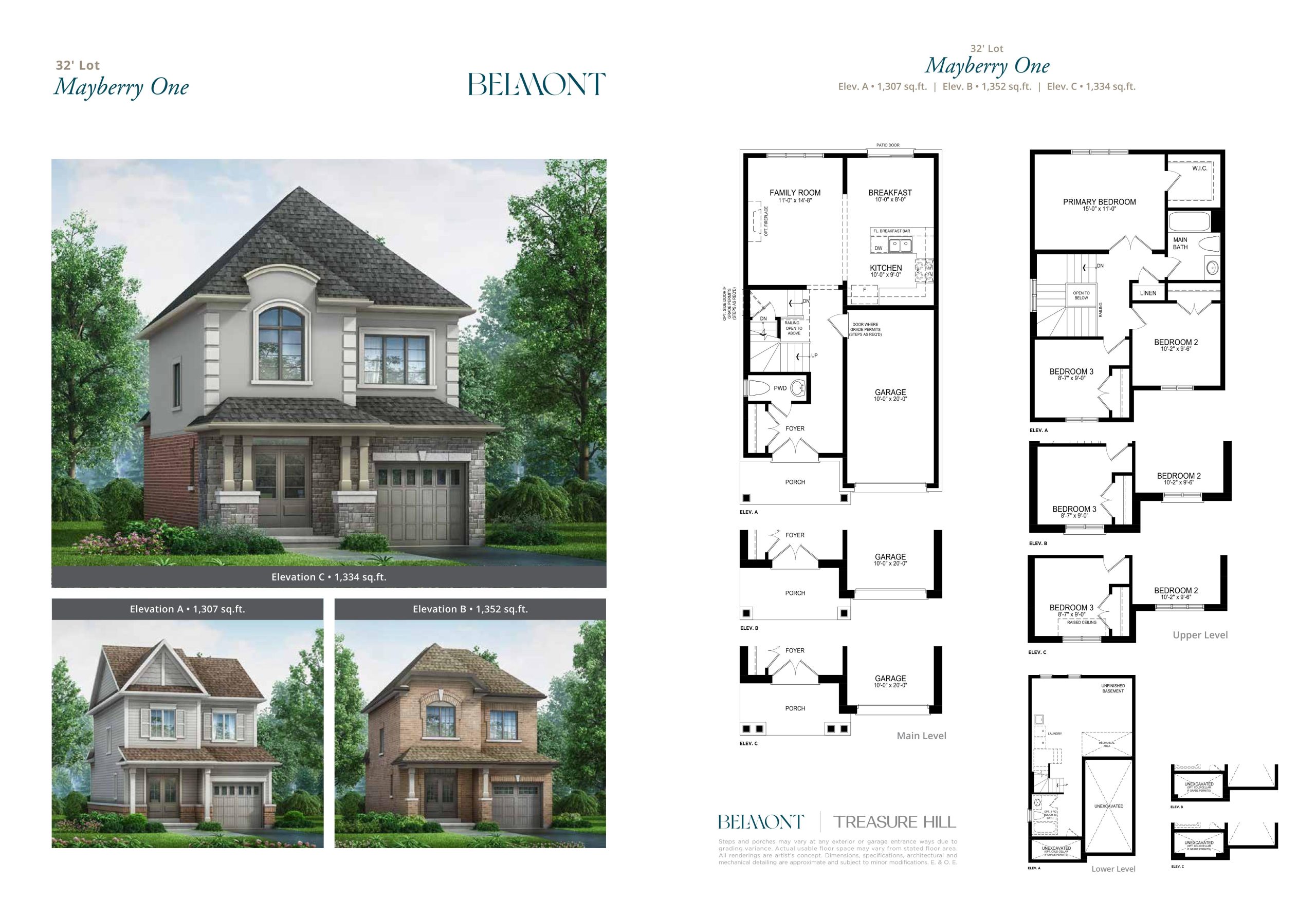 Mayberry One floor plan
