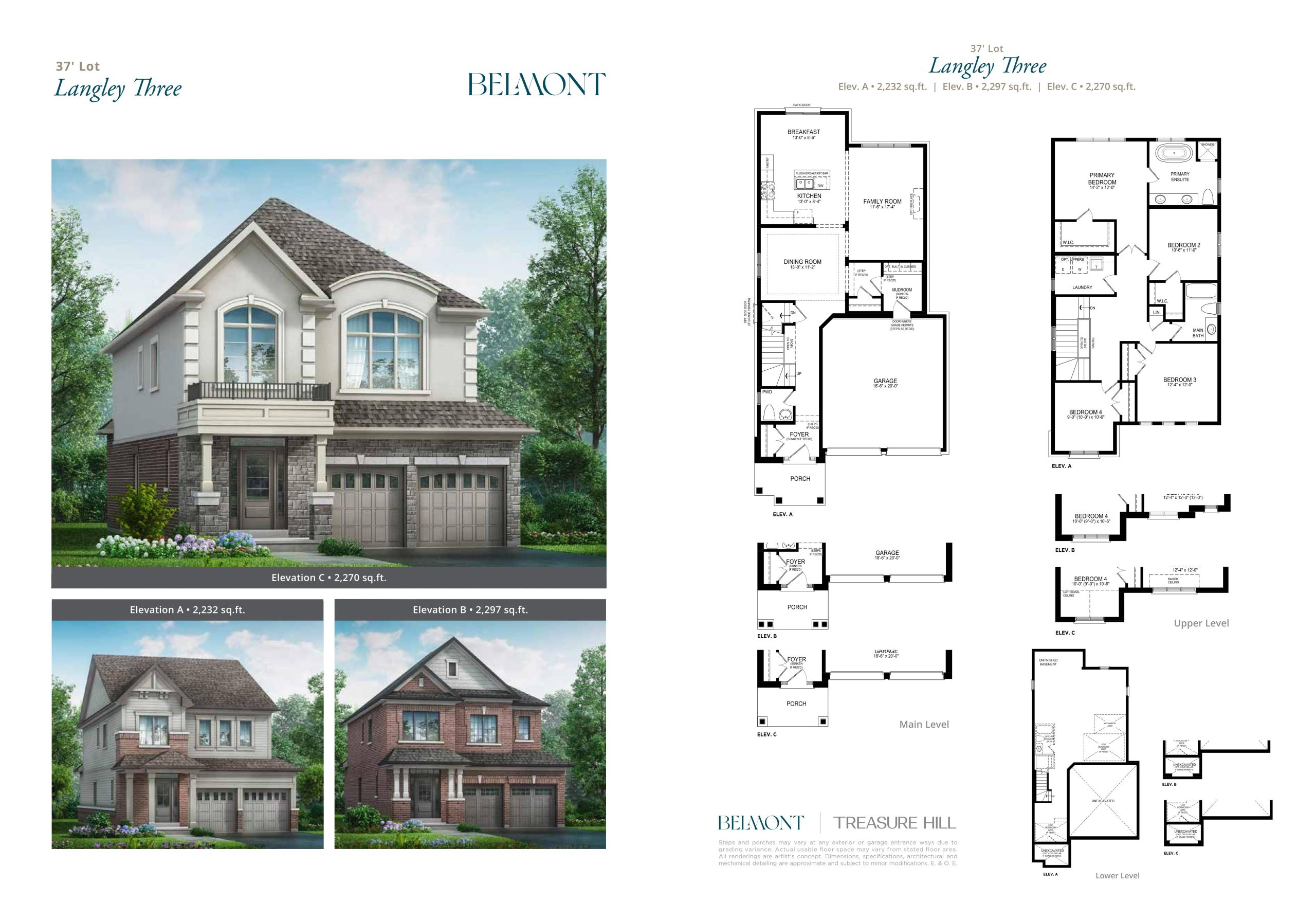Langley Three floor plan